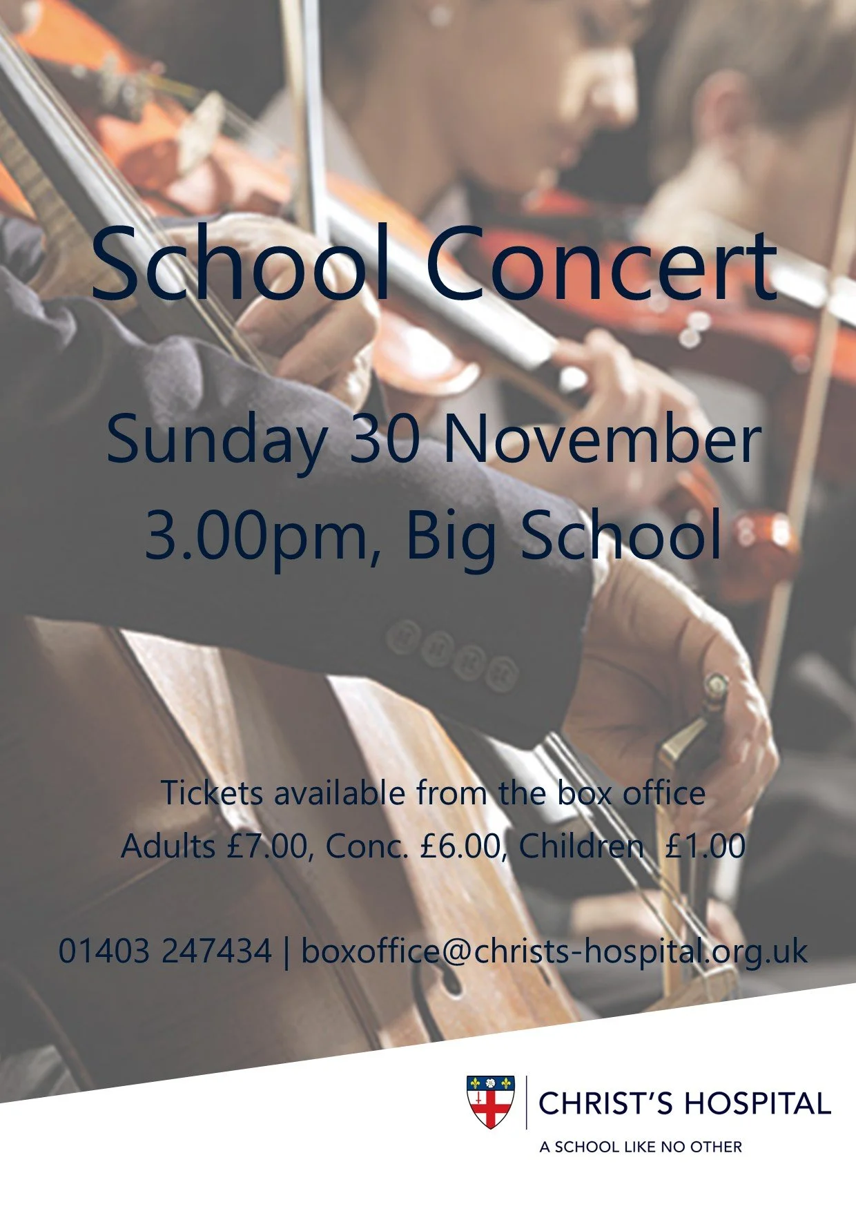 Christ's Hospital Scool Concert