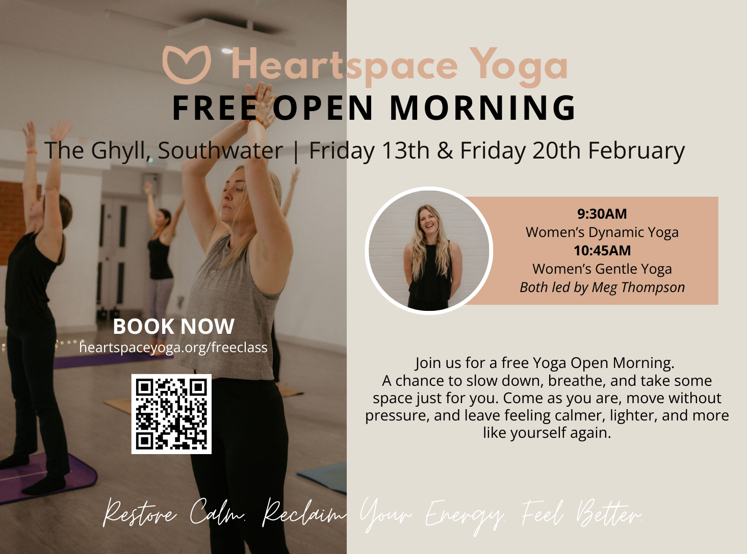 Free Yoga Open Morning