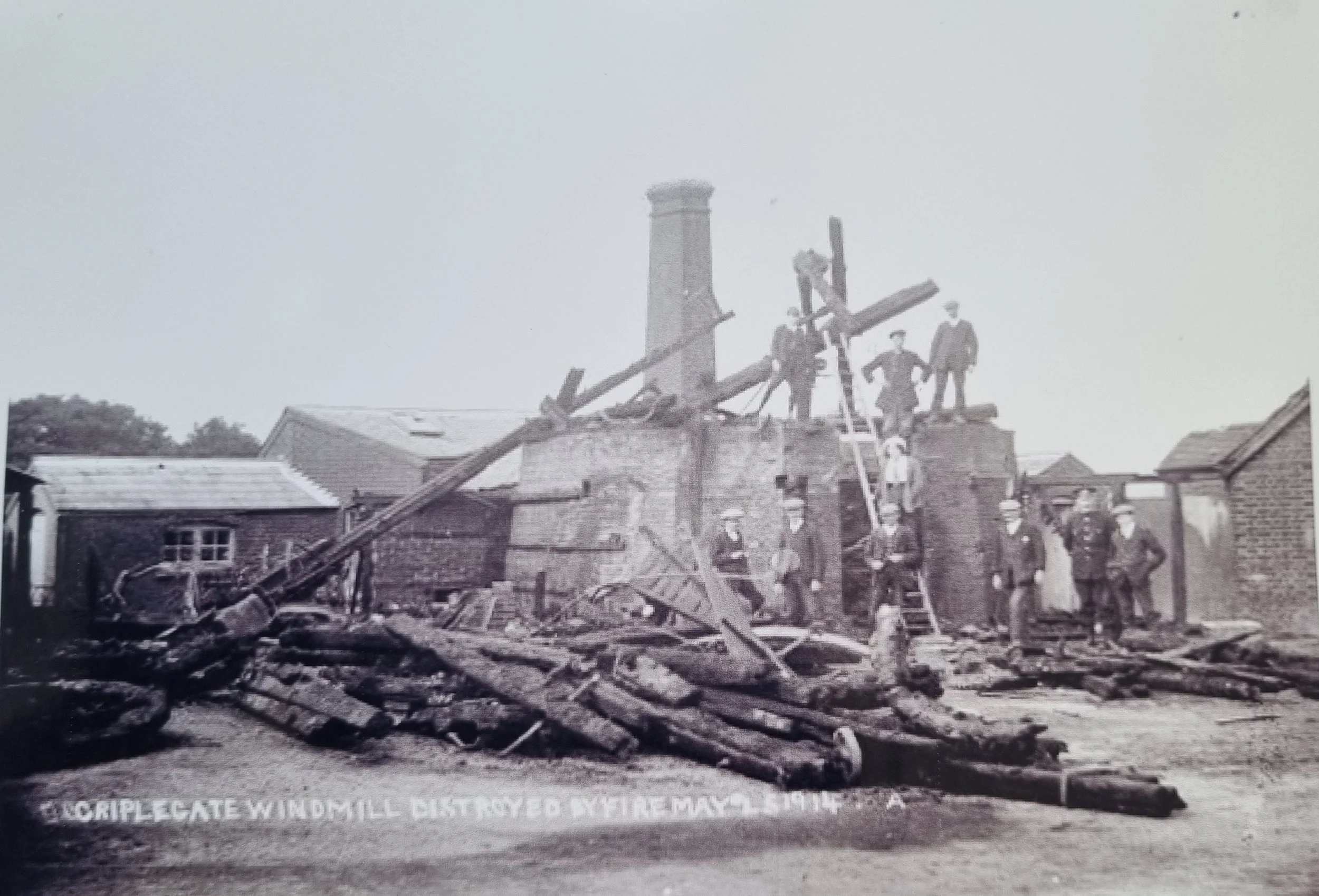 Cripplegate Mill Fire (1914)