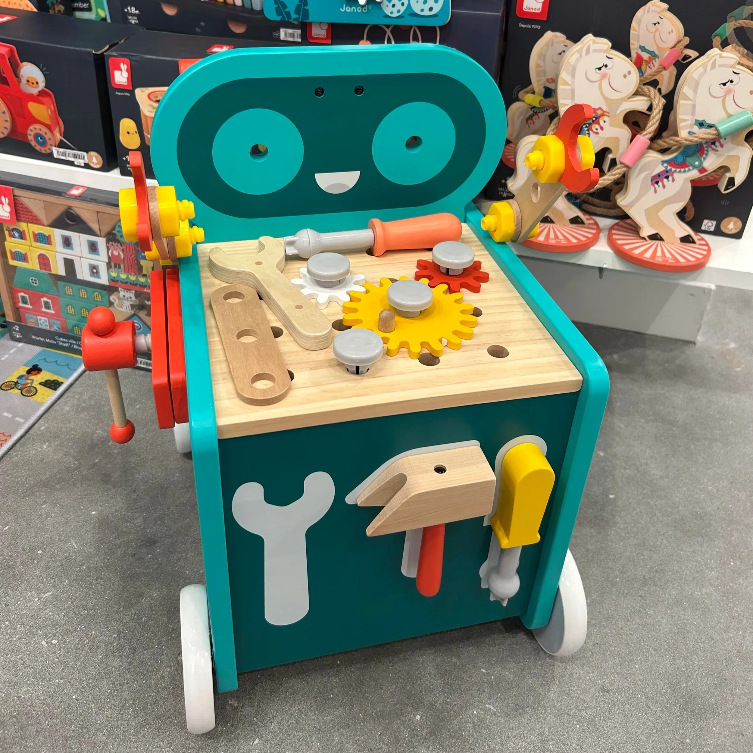 Juratoys - Magnetic Robot Cart