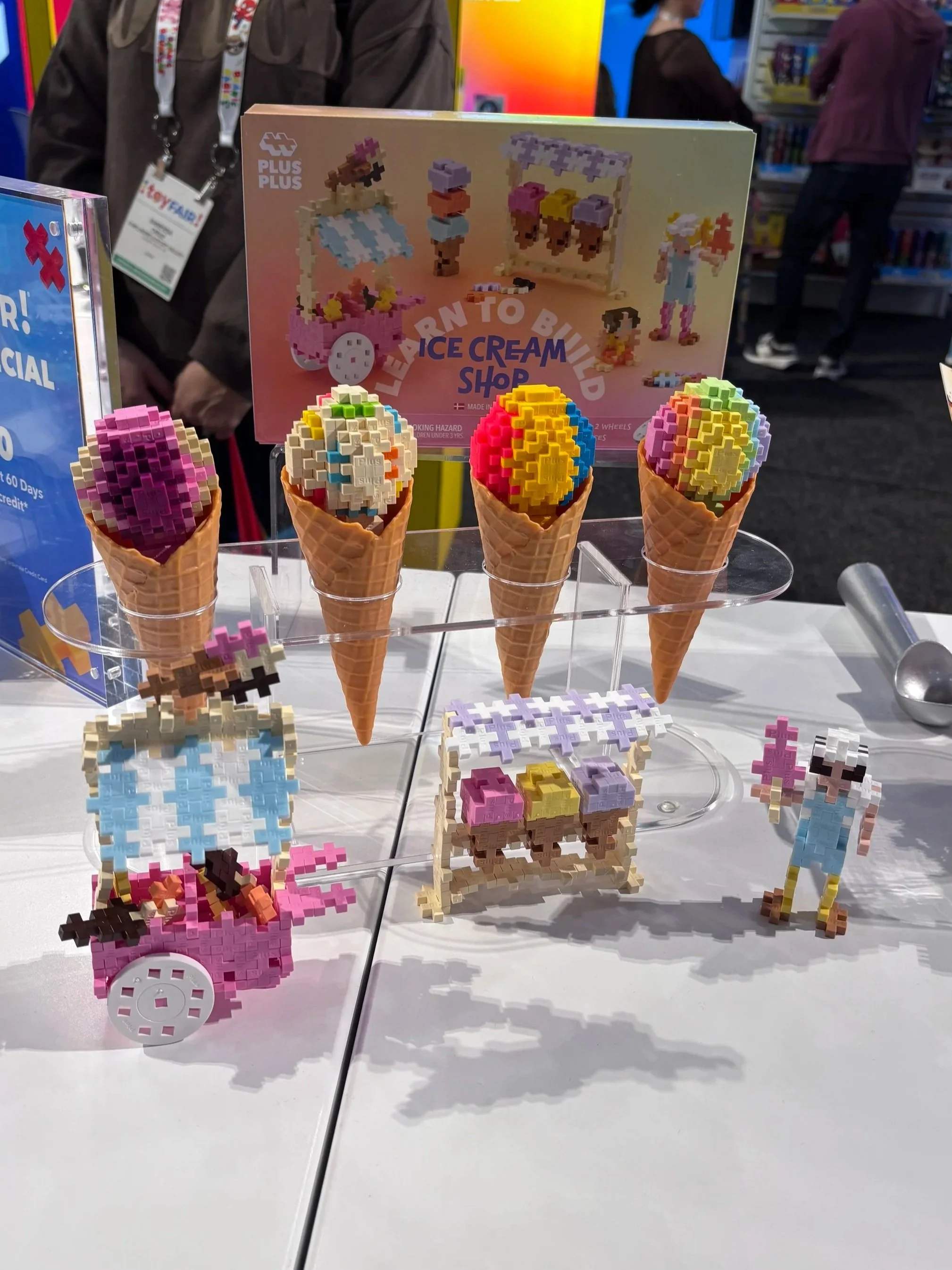 Ice cream anyone?  Scoops from Plus Plus