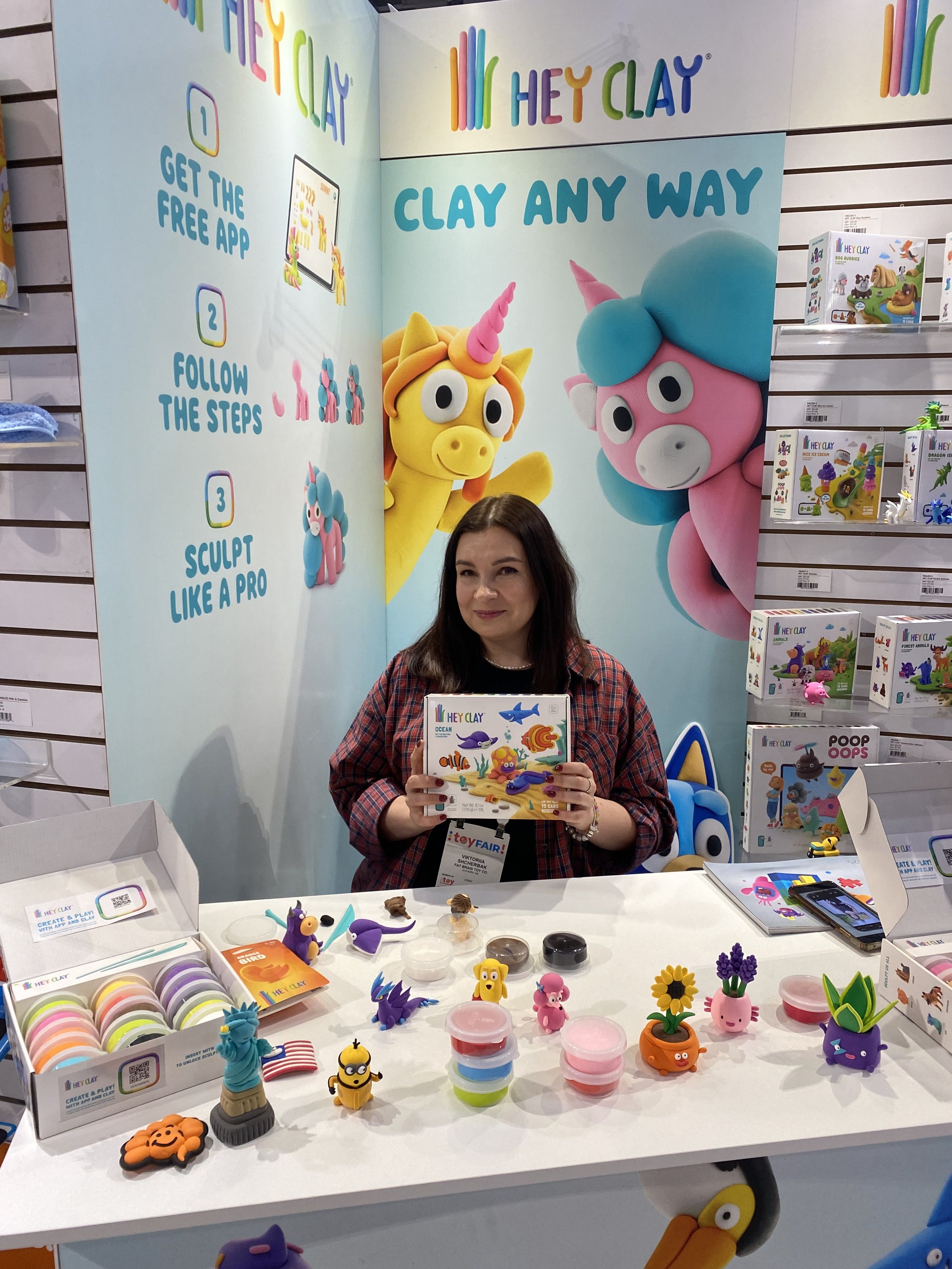 Viktoriia loves Hey Clay!  (Who doesn't!?)