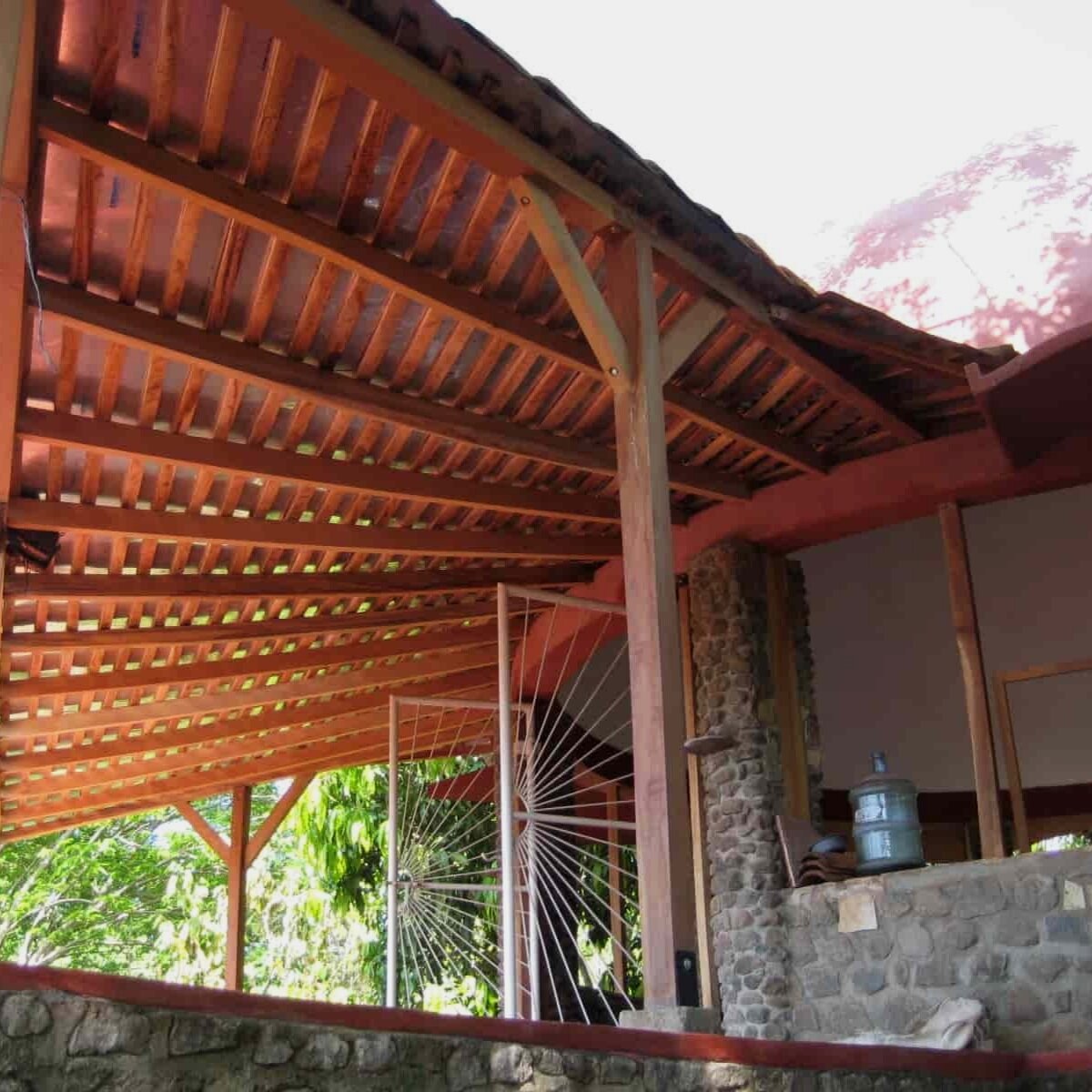 A keen eye for blending materials from the region constructed with skillsets traditional to the area and its people