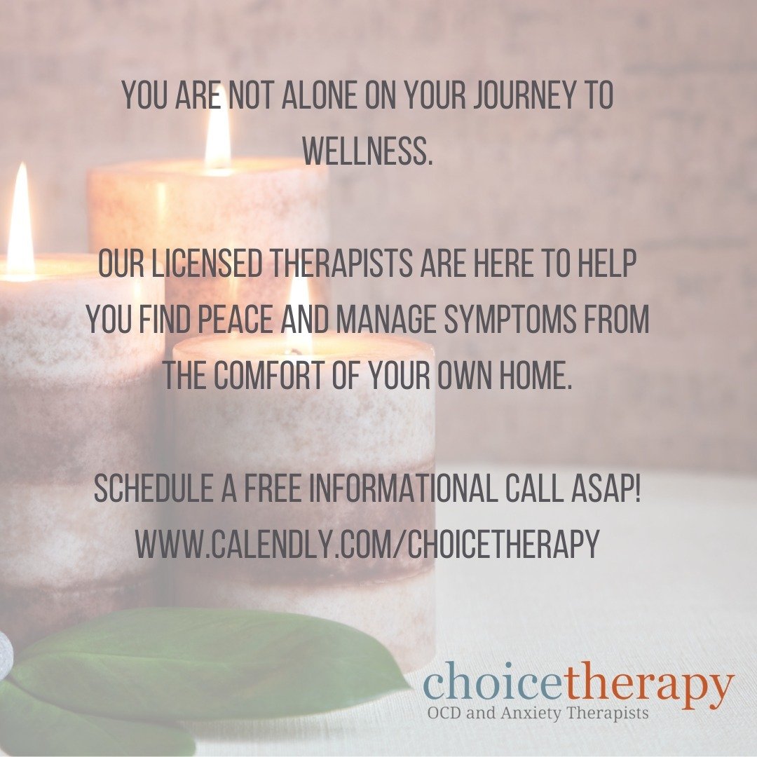 Are you struggling with OCD or Anxiety? 
You are not alone and help is available!

Our licensed therapists in California offer specialized teletherapy appointments designed to support you whereever you are on your journey. From the comfort of your ow