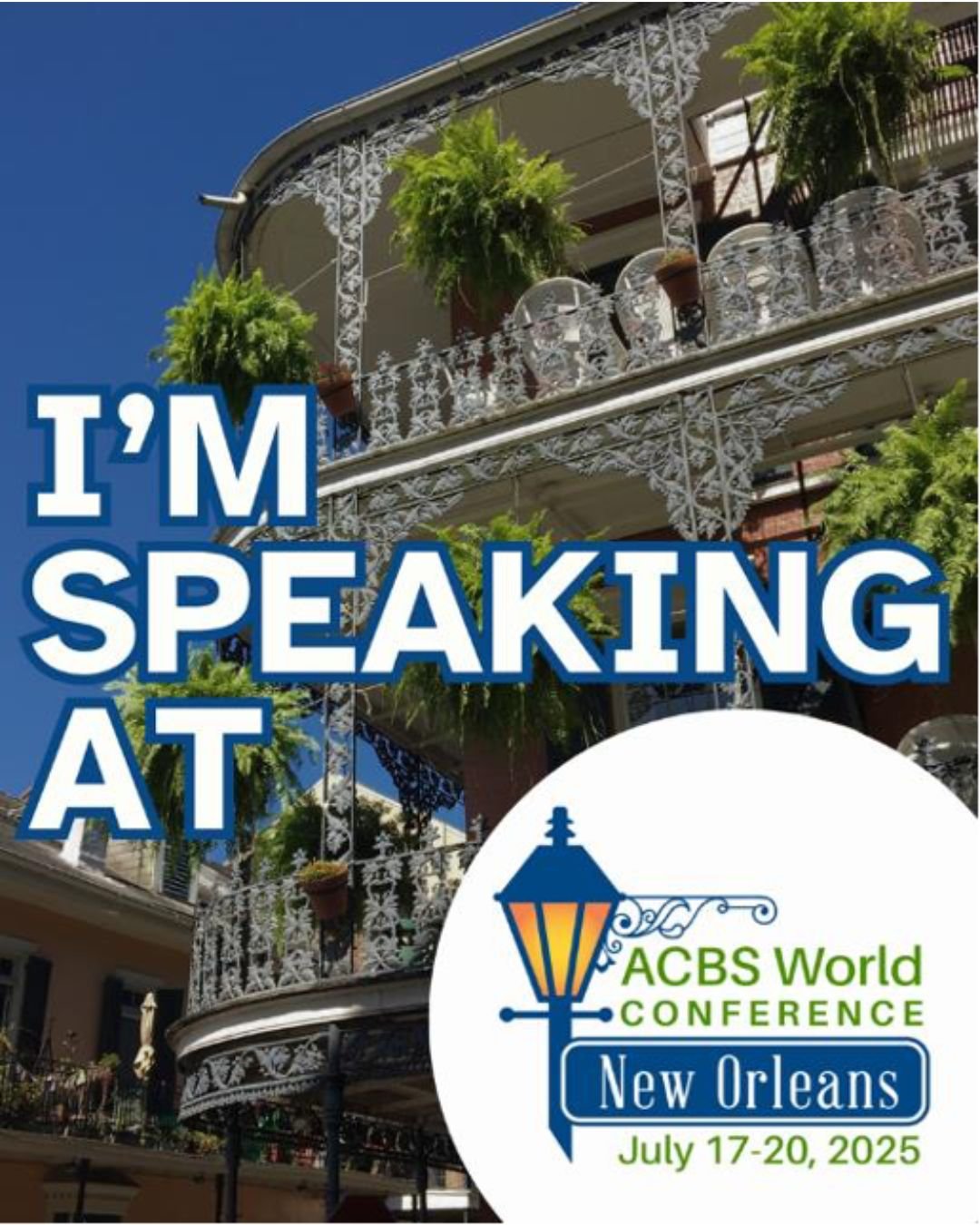 🌍✨ Calling all ACT practitioners, researchers, and students!
The ACBS World Conference 2025 is heading to New Orleans
📅 July 17&ndash;20, 2025

This annual gathering brings together the global contextual behavioral science community to share resear