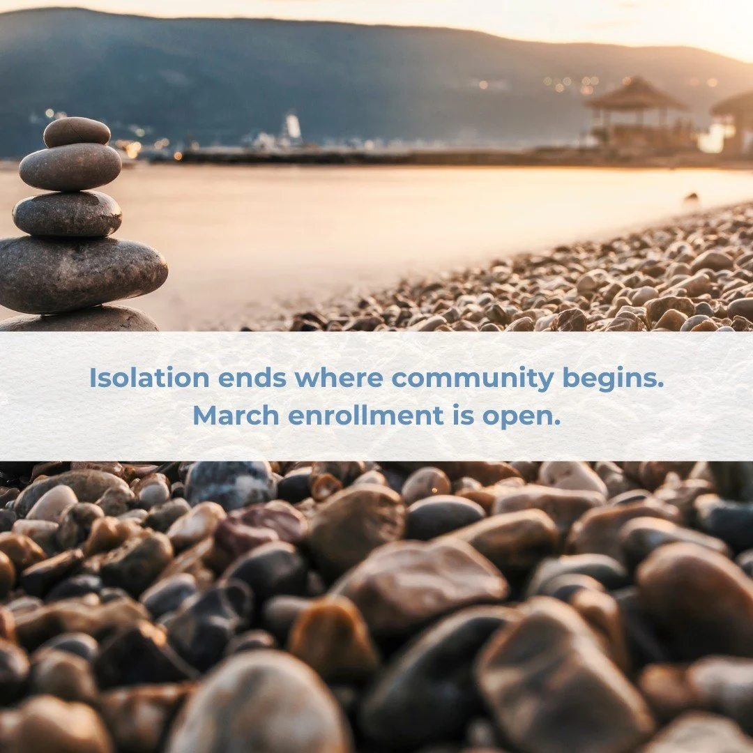 OCD thrives in isolation, often convincing you that your thoughts and loops are yours to carry alone. But there is profound power in realizing that your "hidden" struggles are actually shared experiences.

Our March enrollment is now open f