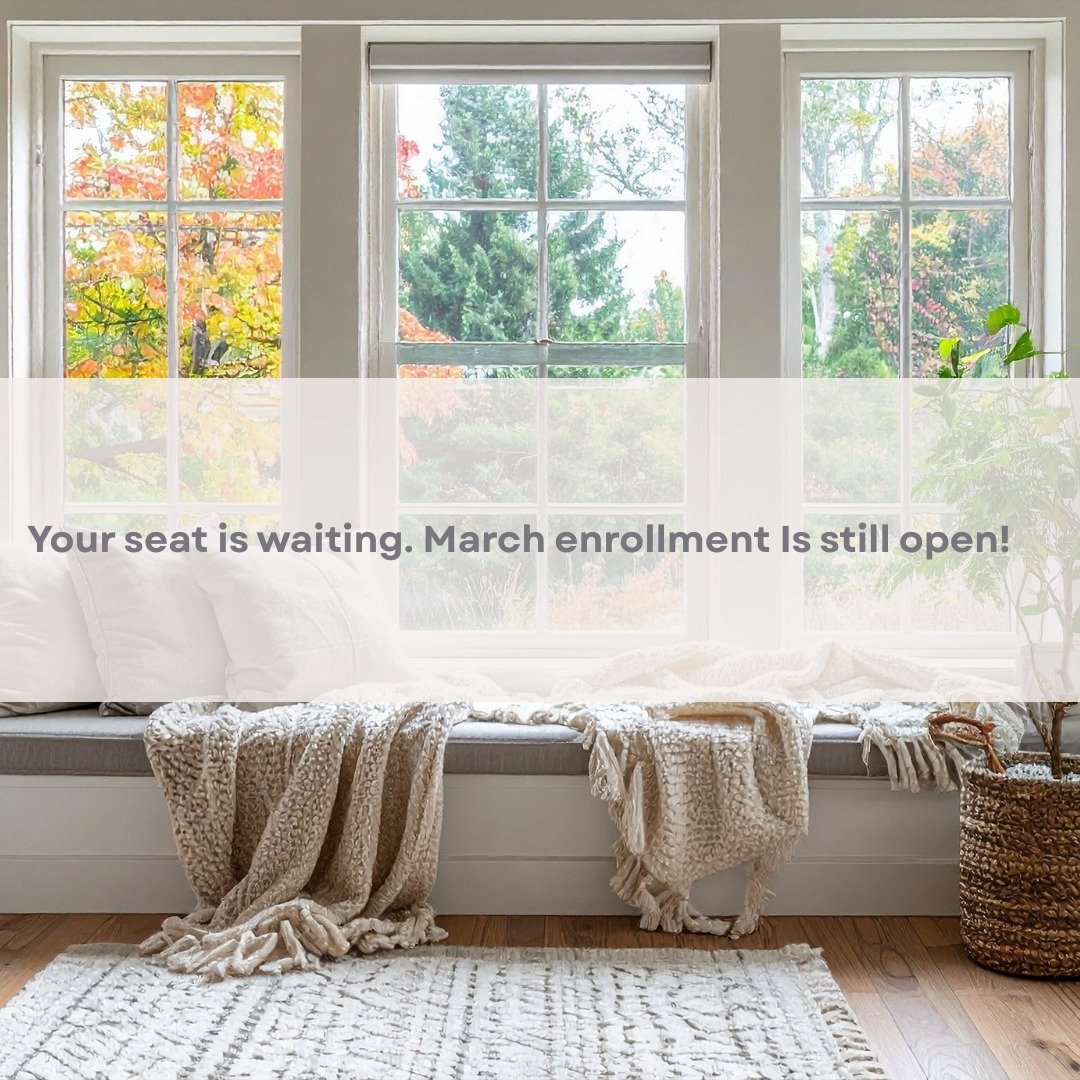 If you&rsquo;ve been looking for a consistent space to practice mindfulness alongside others who "get it," now is the time to secure your spot. We keep our groups small to ensure a high-quality, interactive environment where every member ca