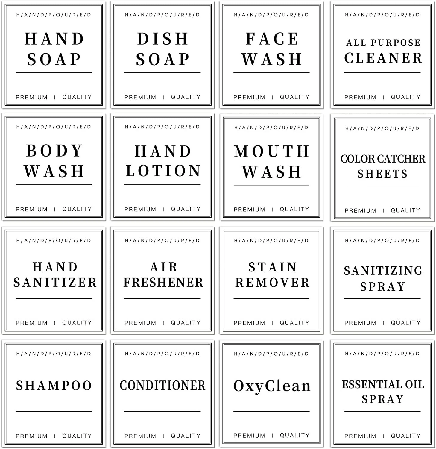 Bottle Labels