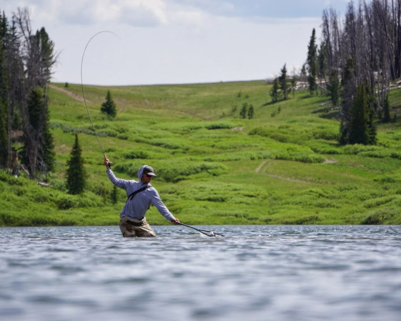 Wade Yellowstone Fly Fishing Guides Yellowstone Fly Fishing Co.
