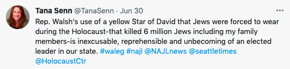 AntiSemitism Has No Place in the Legislature