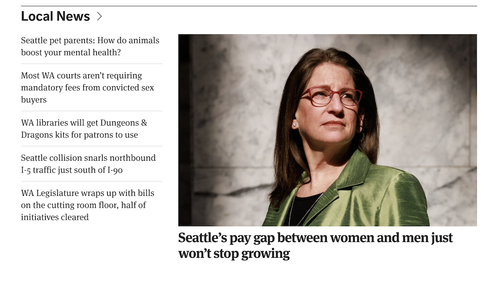 Equal Pay on International Women’s Day