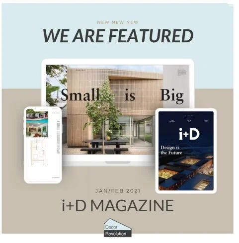 We Are Thrilled To Announce That We Have Been Featured In i + D Magazine