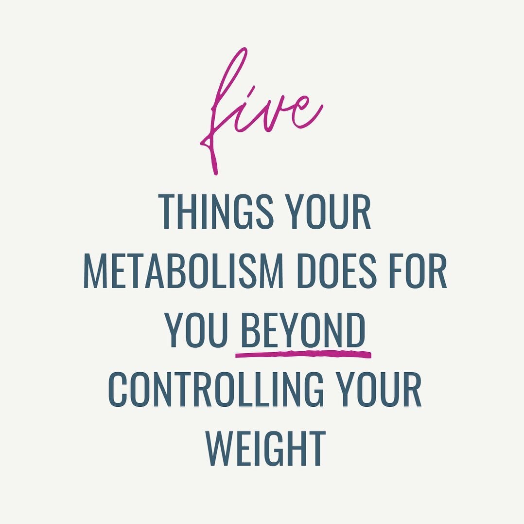 &ldquo;Metabolism&rdquo; is more than just a buzzword when it comes to weight management. It&rsquo;s a complex process that controls many important functions in the body. 

From energy production to immune system function, your metabolism is involved