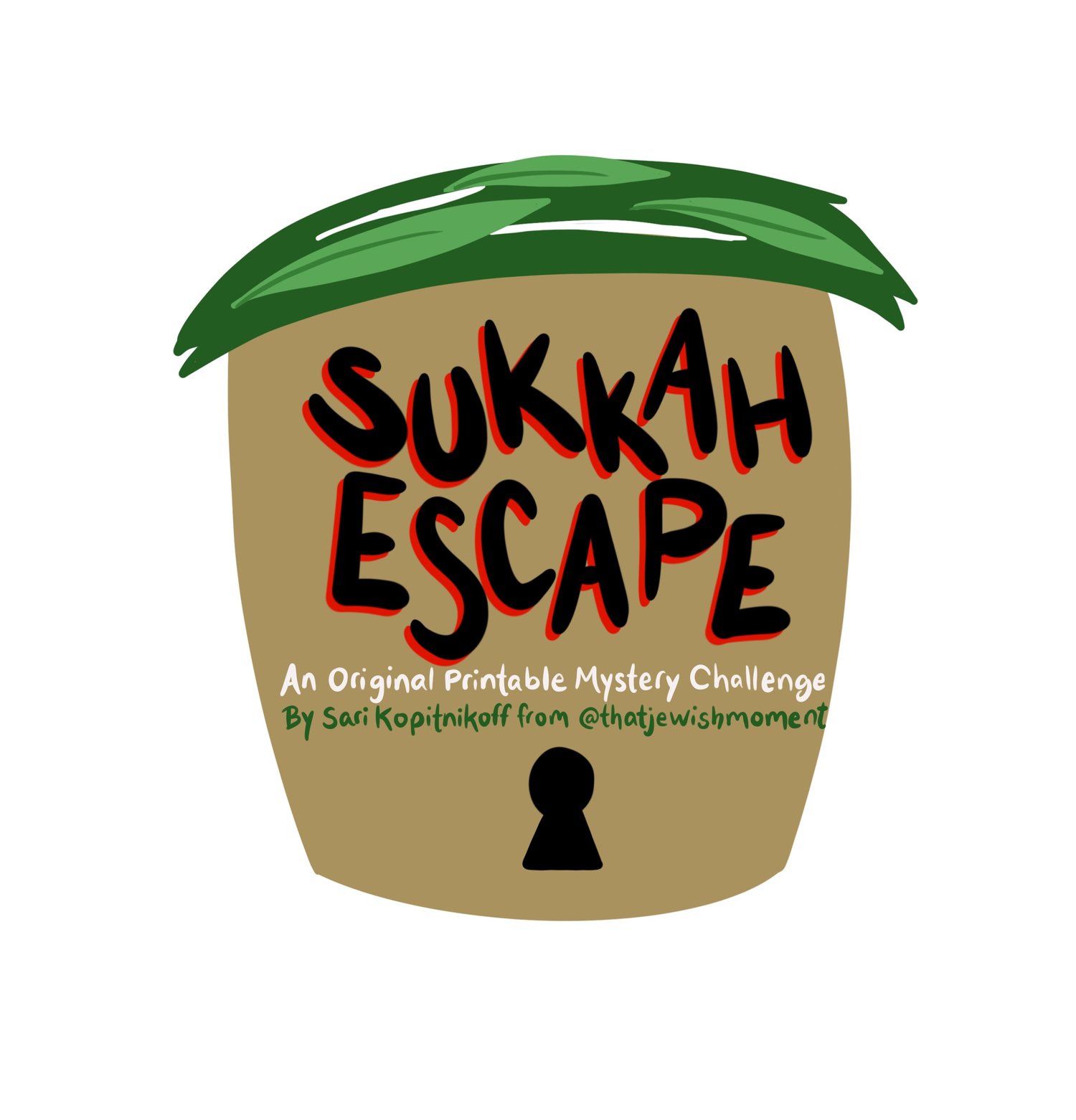 A Sukkot / Sukkos themed Escape the Room Game for Teens and Adults