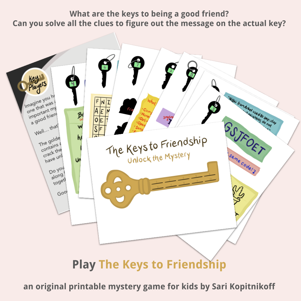 The Keys to Friendship | Mystery Game - Being a Friend | Escape the ...