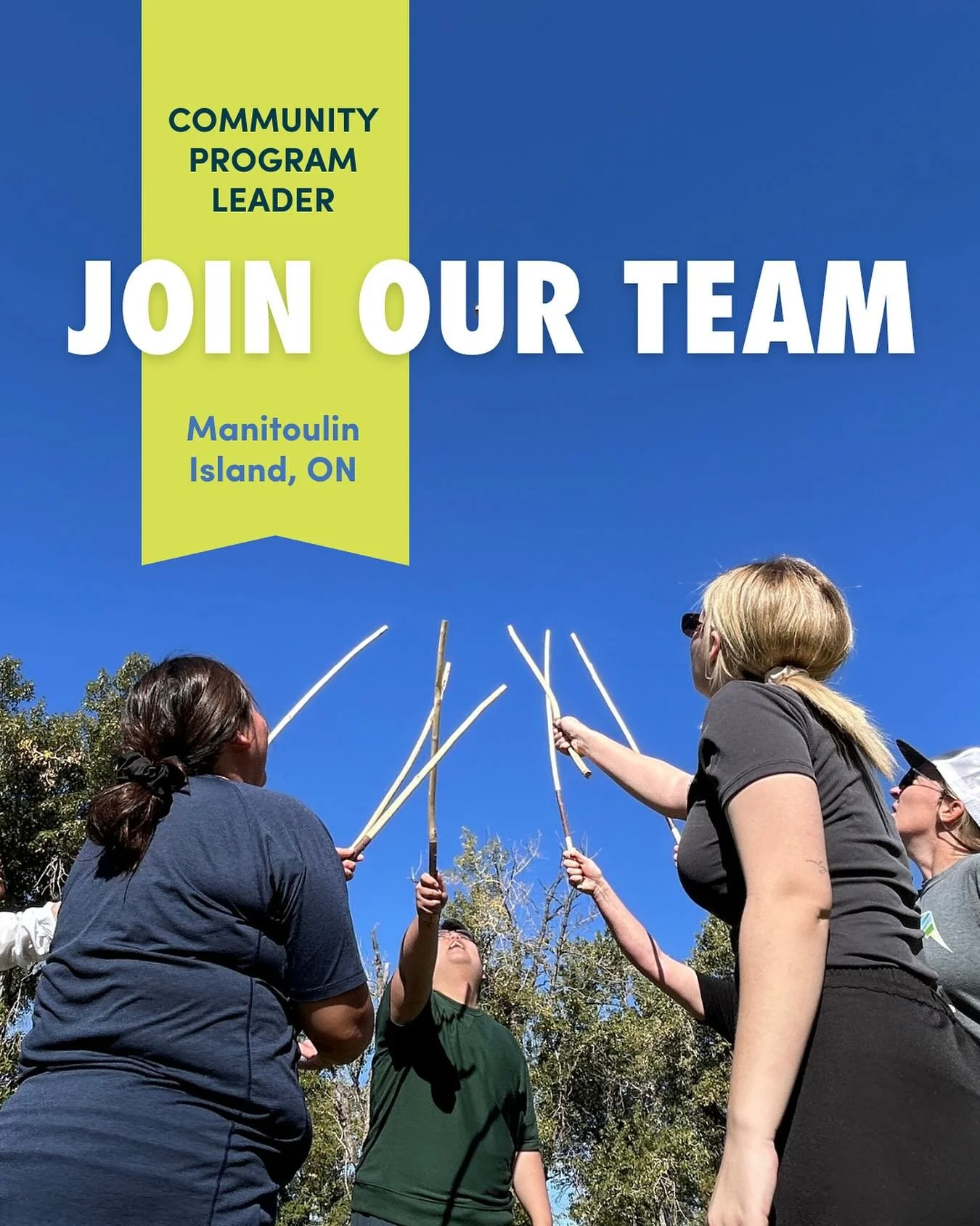 We are on the lookout for a passionate Community Program Leader for Manitoulin Island, Ontario. We&rsquo;re seeking an outstanding candidate to coordinate, implement, and deliver land-based wellness programs for Indigenous youth. Sound like fun? Or d