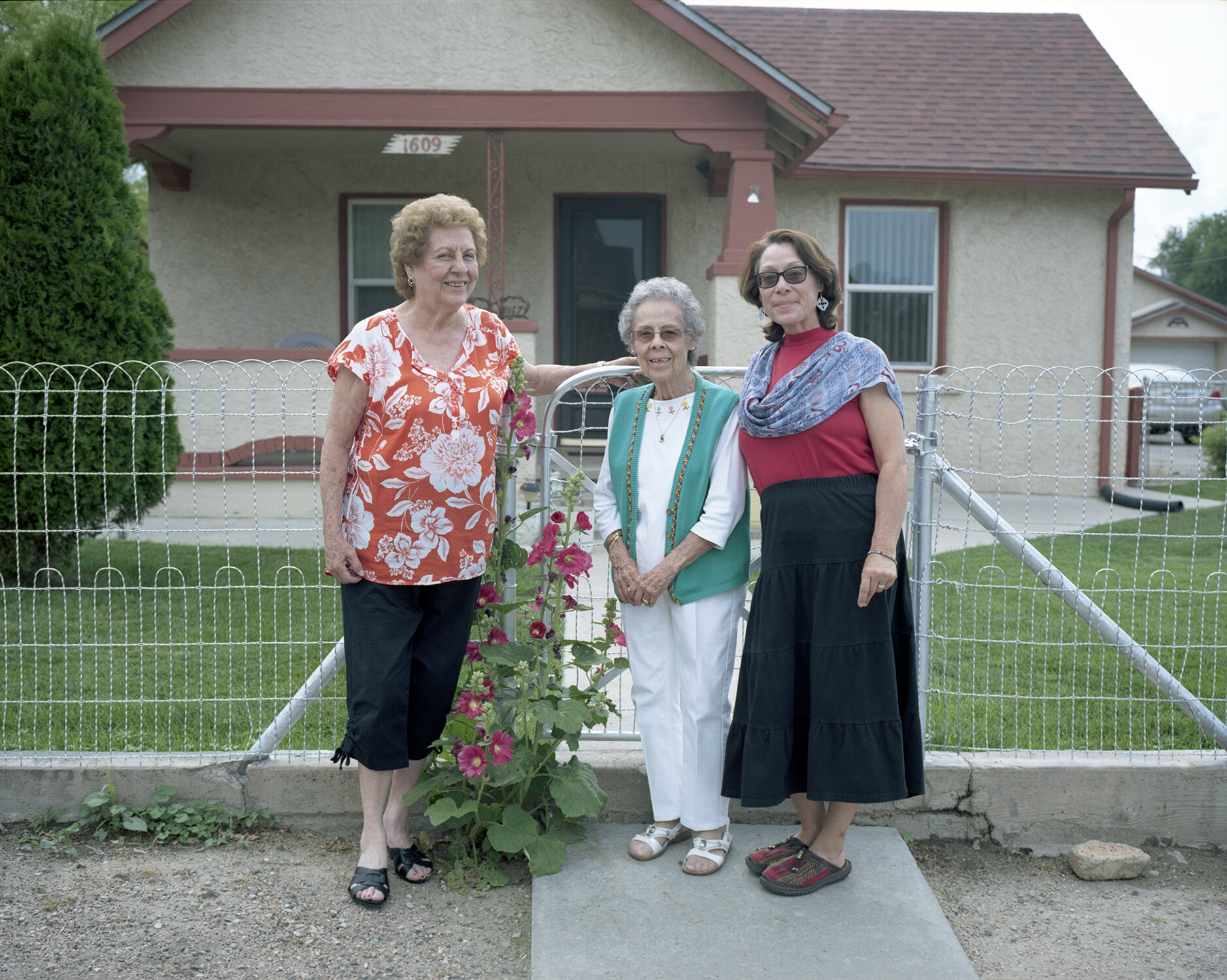 Catherine, Edna, and Denise