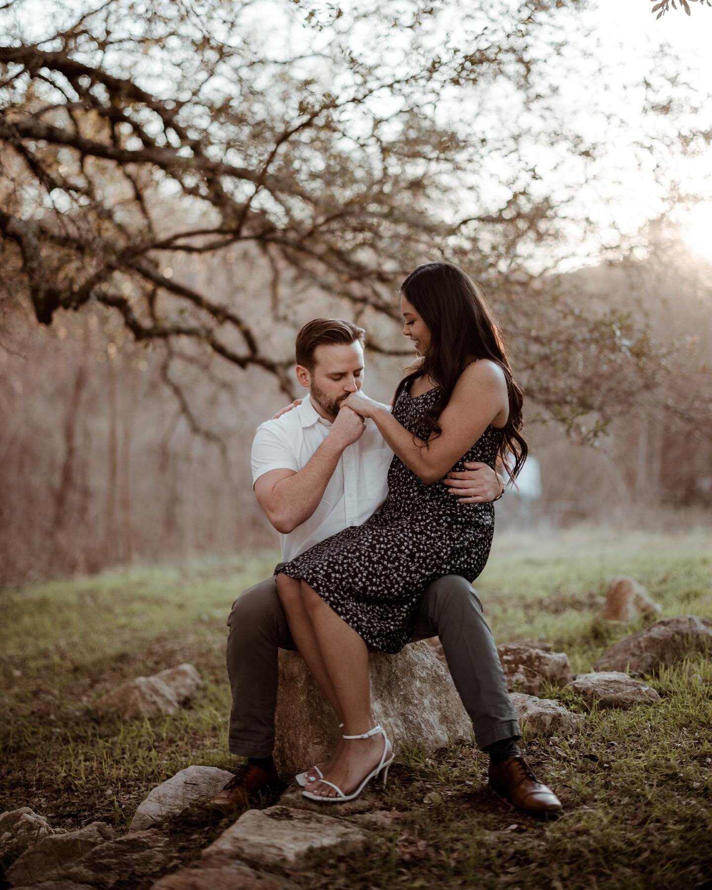 So glad we were able to capture Adrianna and Keith&rsquo;s precious engagement session before the freeze hit ❄️ thankfully we won&rsquo;t have to worry about the cold for their wedding this April 🌞