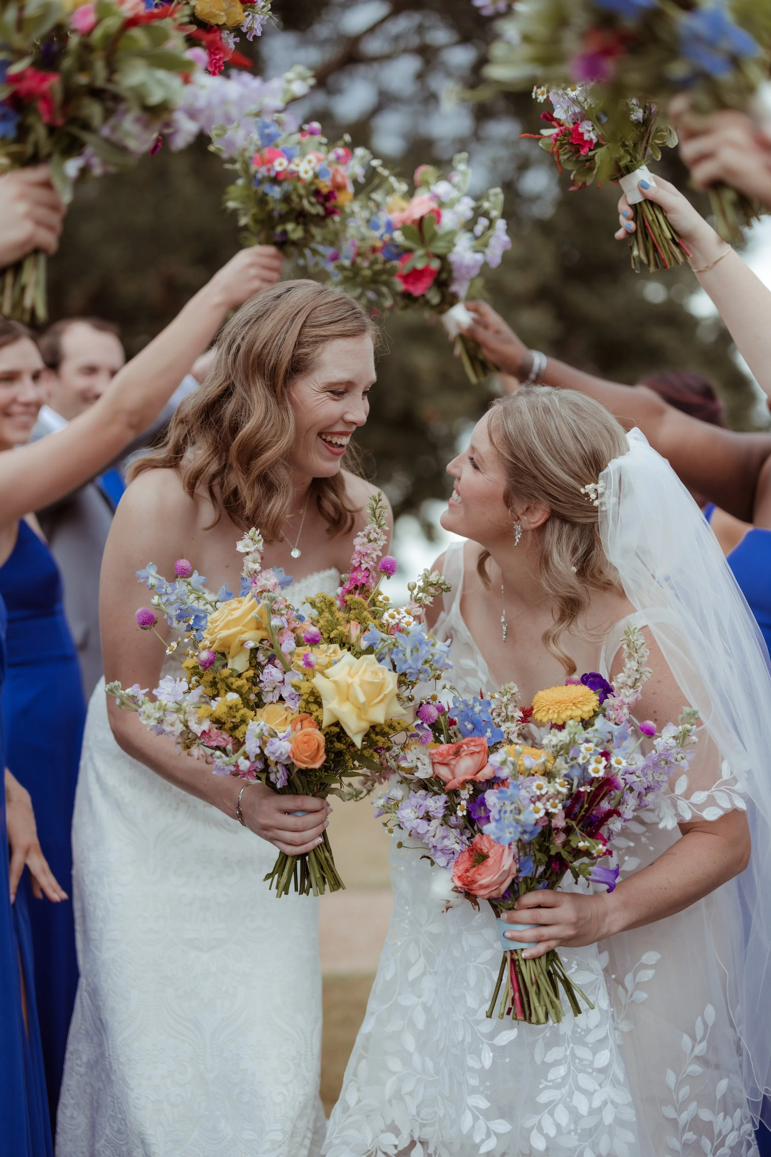 Colorful Texas Hill Country Wedding