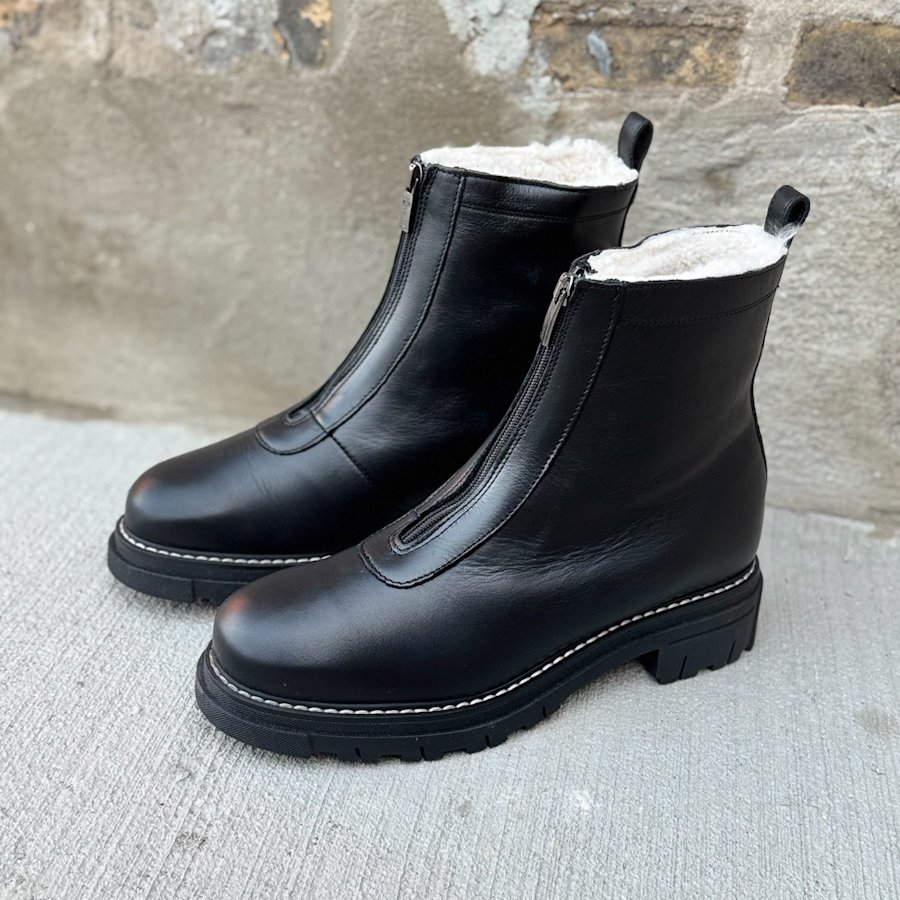 Shearling Leather Boots