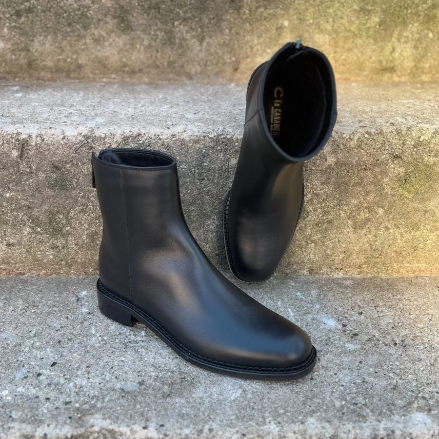Leather Ankle Boots