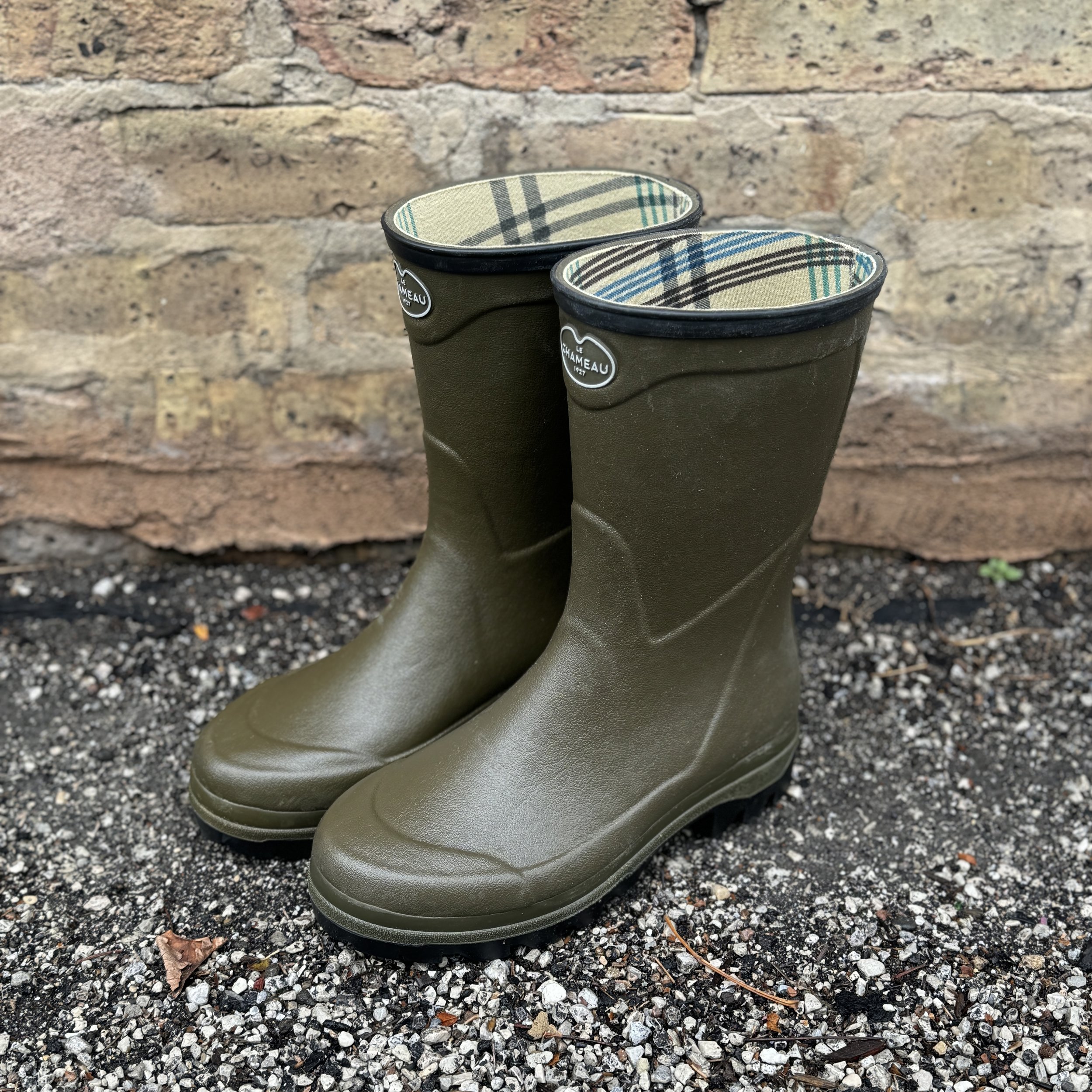 Men's Natural Rubber Rainboots