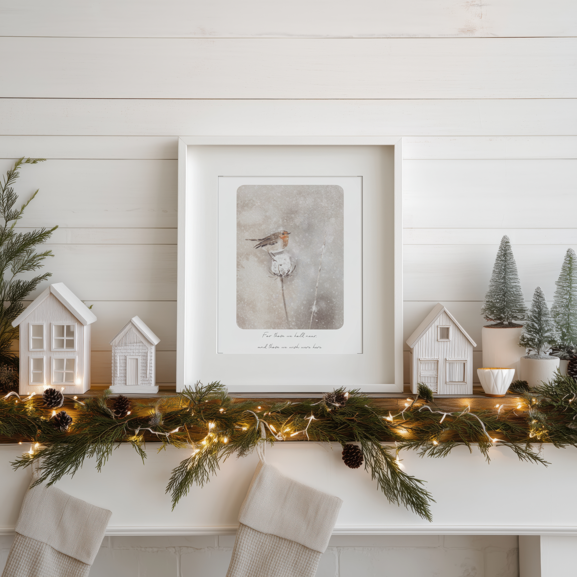 Winter Robin Print