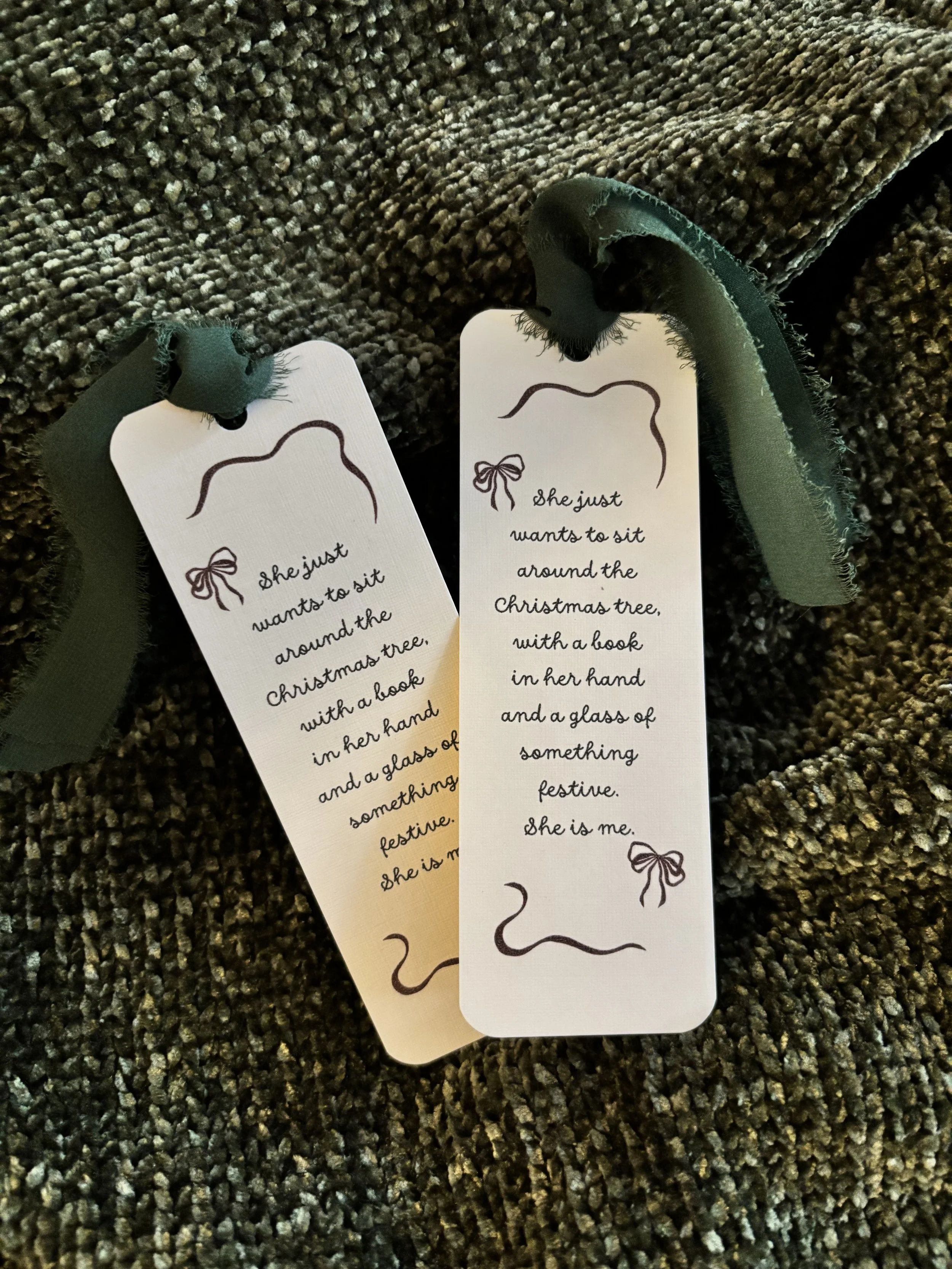 Bookmark - Read Around The Christmas Tree