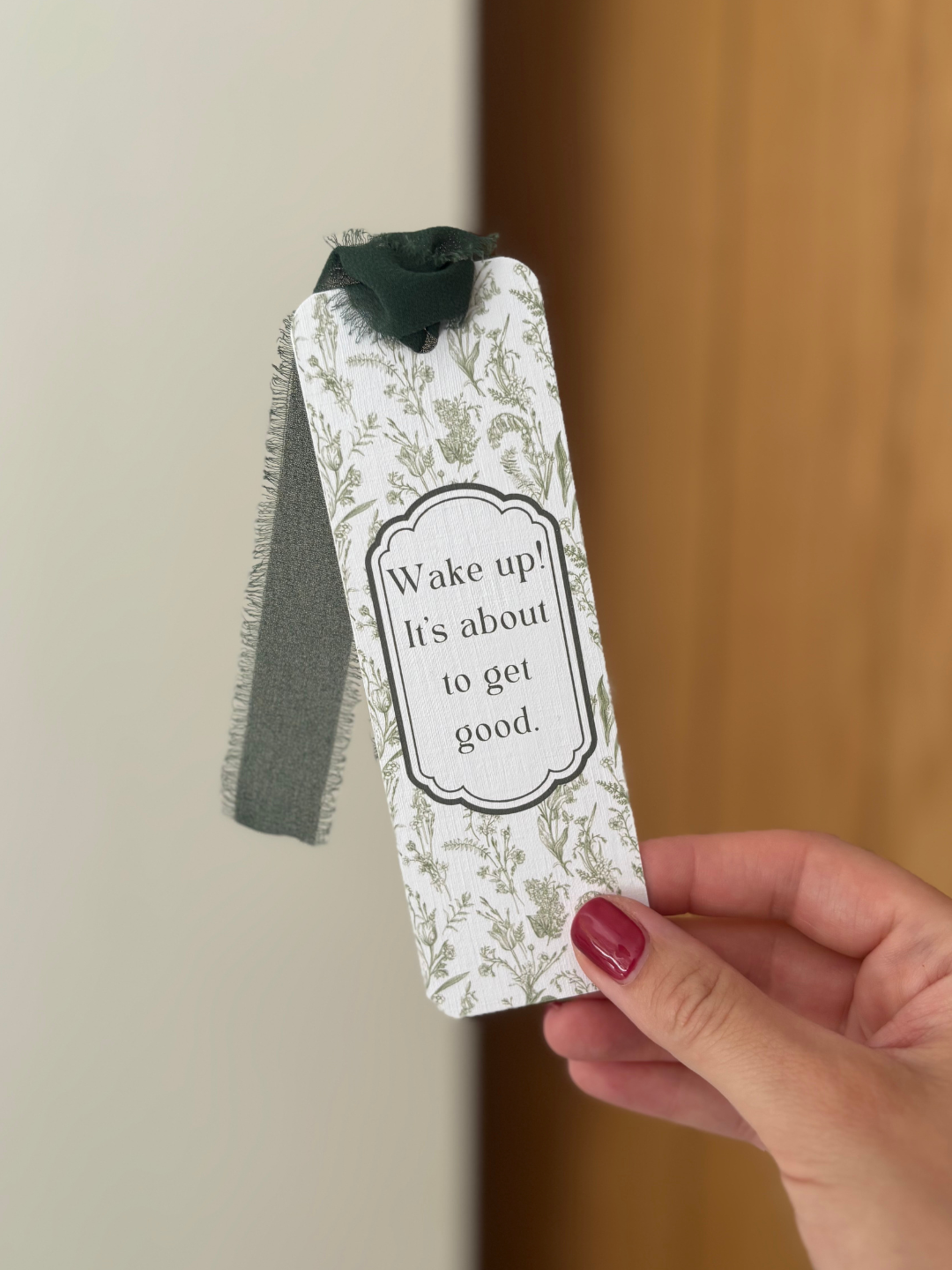 Bookmark - Wake Up! It's Getting Good.