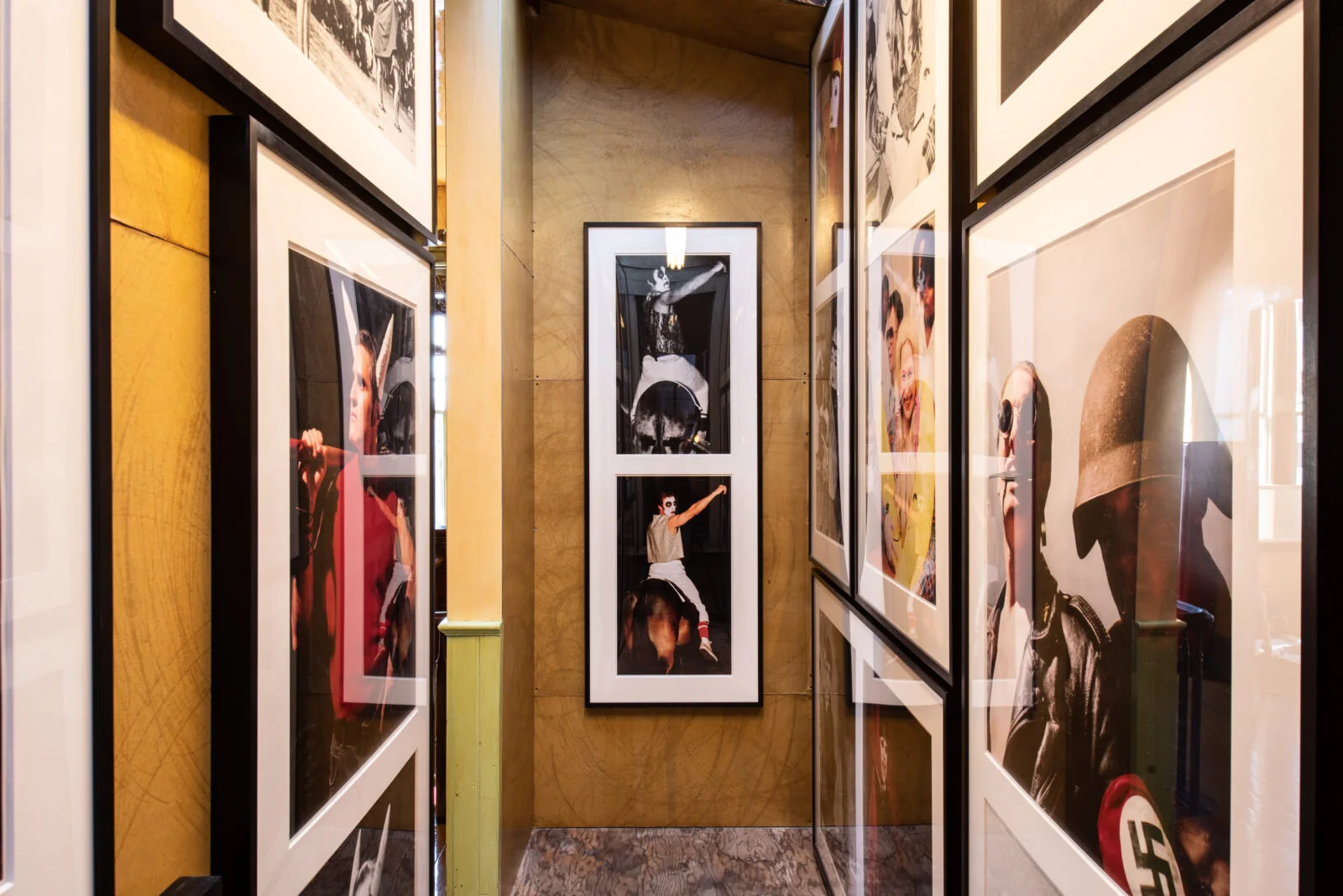 Mike Kelley, Extracurricular Activity Projective Reconstruction (Installation View), 2004-2005. Chromogenic print and black-and-white Piezo print on rag paper. Courtesy of the Mike Kelley Foundation for the Arts, Los Angeles.