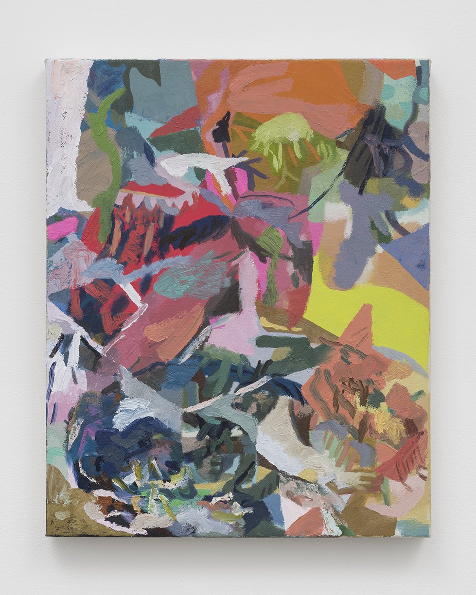 Jason Jägel, Even When I Wanted to Stay, 2024, Oil on canvas, 20 x 16 inches