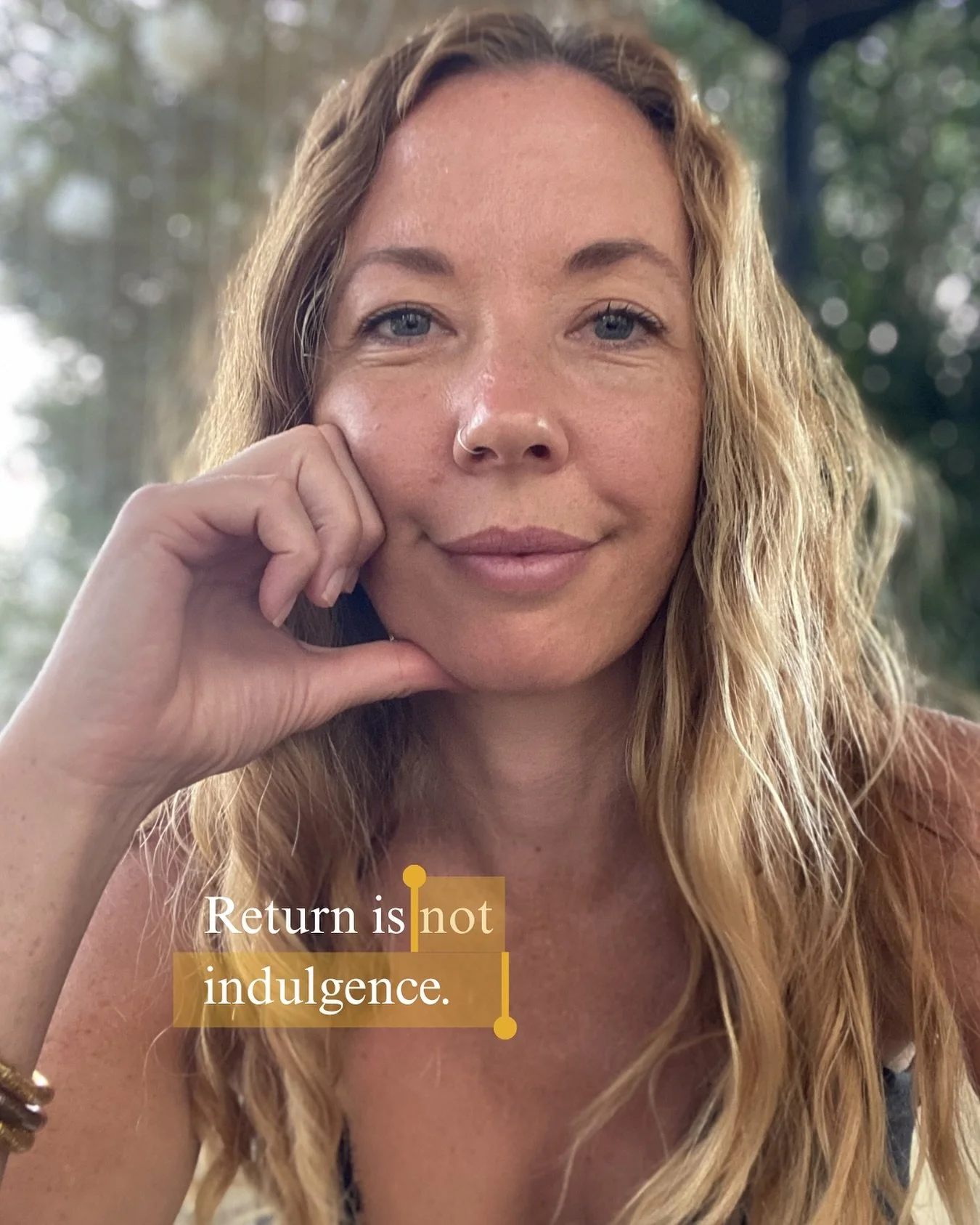 Return is not indulgence.

You do not wait until you resent the role to acknowledge the strain.

You do not wait until you are snapping to admit you are stretched.

Drift is quiet&hellip; and so is realignment.

It does not happen by accident - it ha