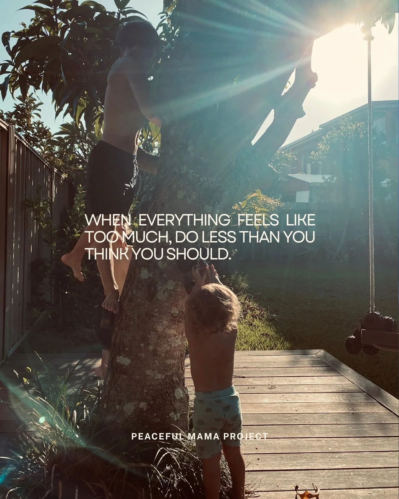 On the days where everything feels loud and you don&rsquo;t quite know where to start - try this.

Instead of asking, &ldquo;What do I need to get done?&rdquo; Ask, &ldquo;What actually matters today?&rdquo;

Not everything. Just one or two things, a