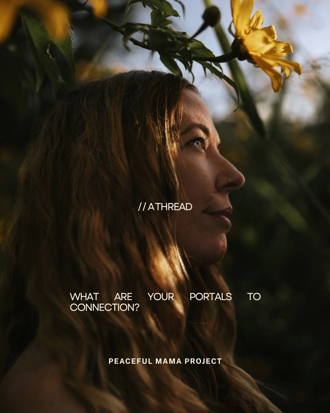 These are my doorways:

Writing, nature -> ocean, creative expression, uninterrupted thought, music, presence. 

These are not &lsquo;self-care activities.&rsquo; They are portals. And maybe you can practice this too:

Instead of waiting until you