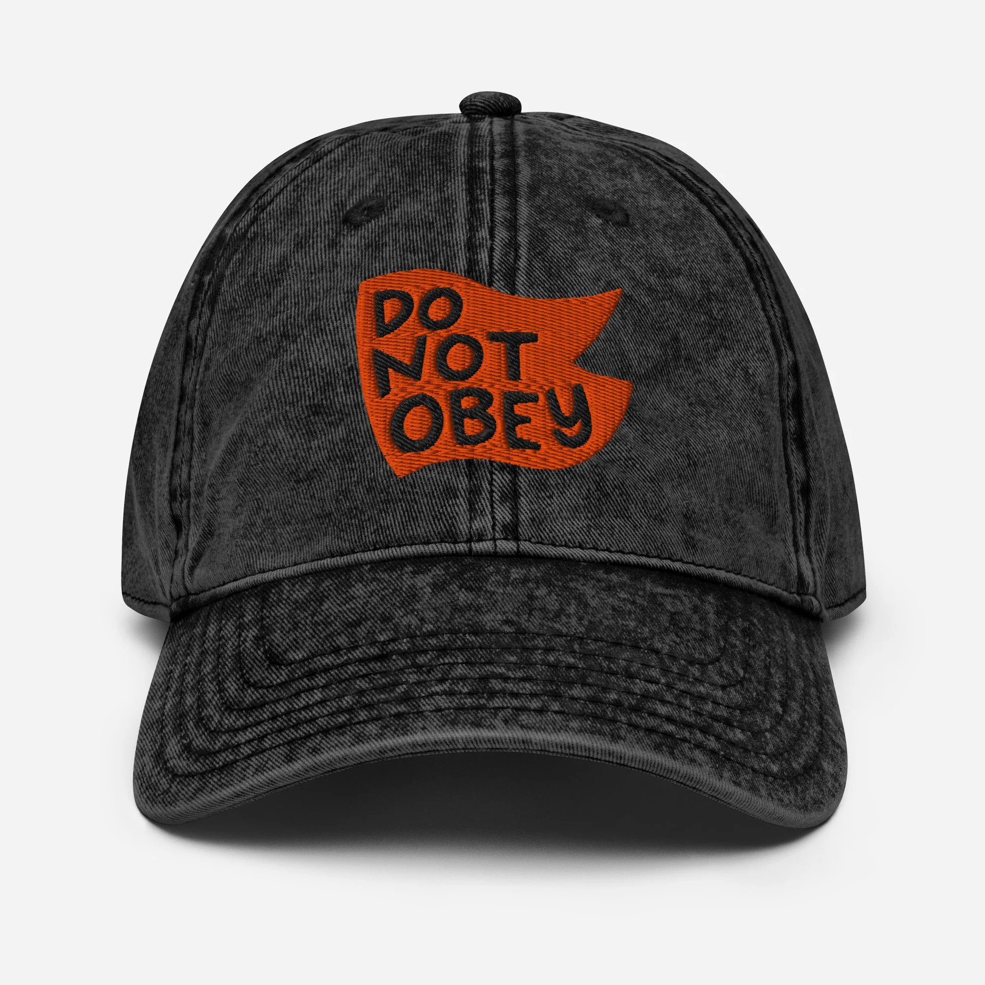 Do Not Obey Vintage Cap