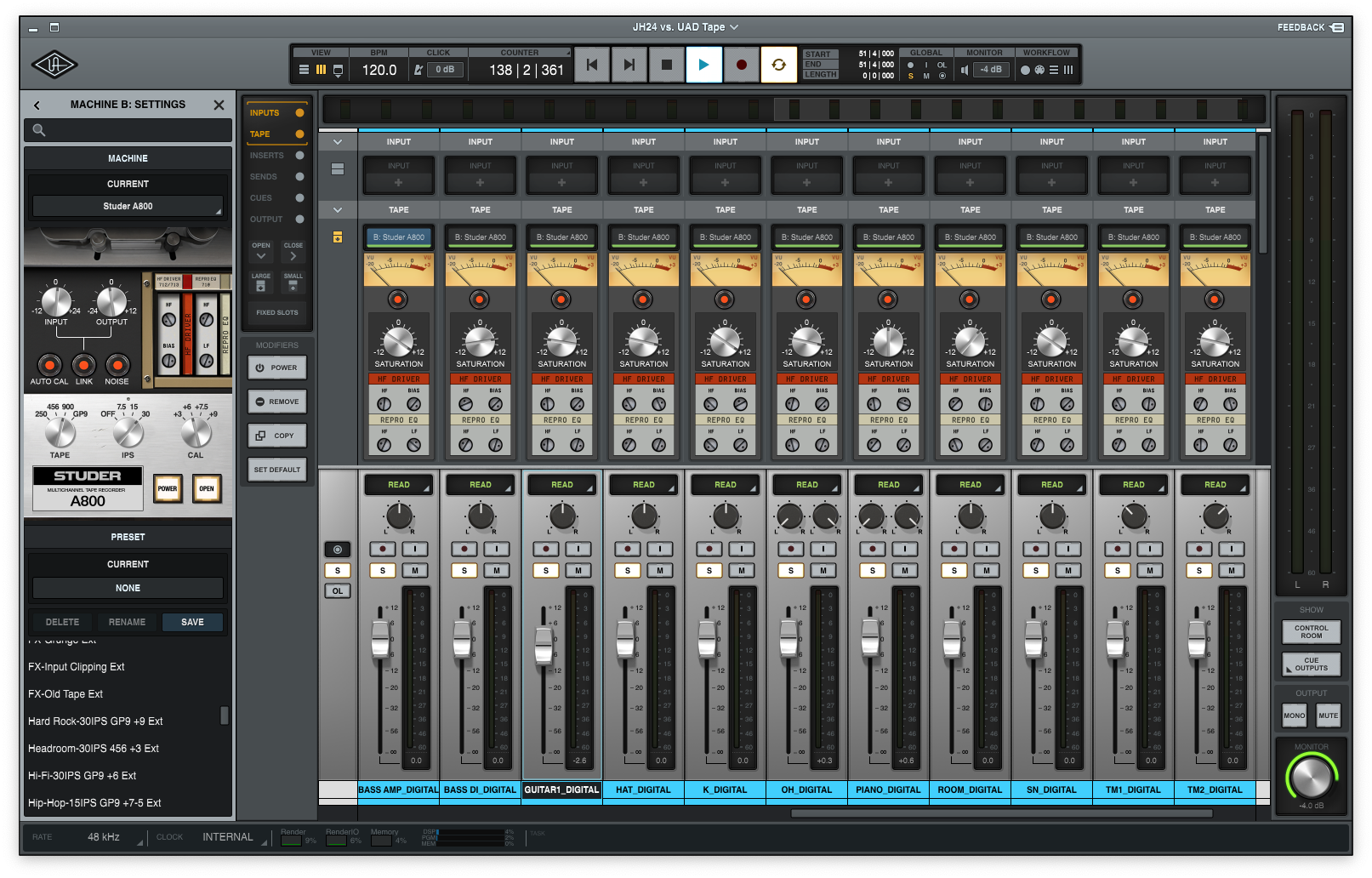 15 IPS A800 Plugin Settings