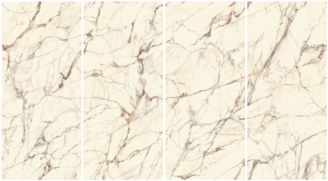 Marble texture with cream background and brown and gray veining.