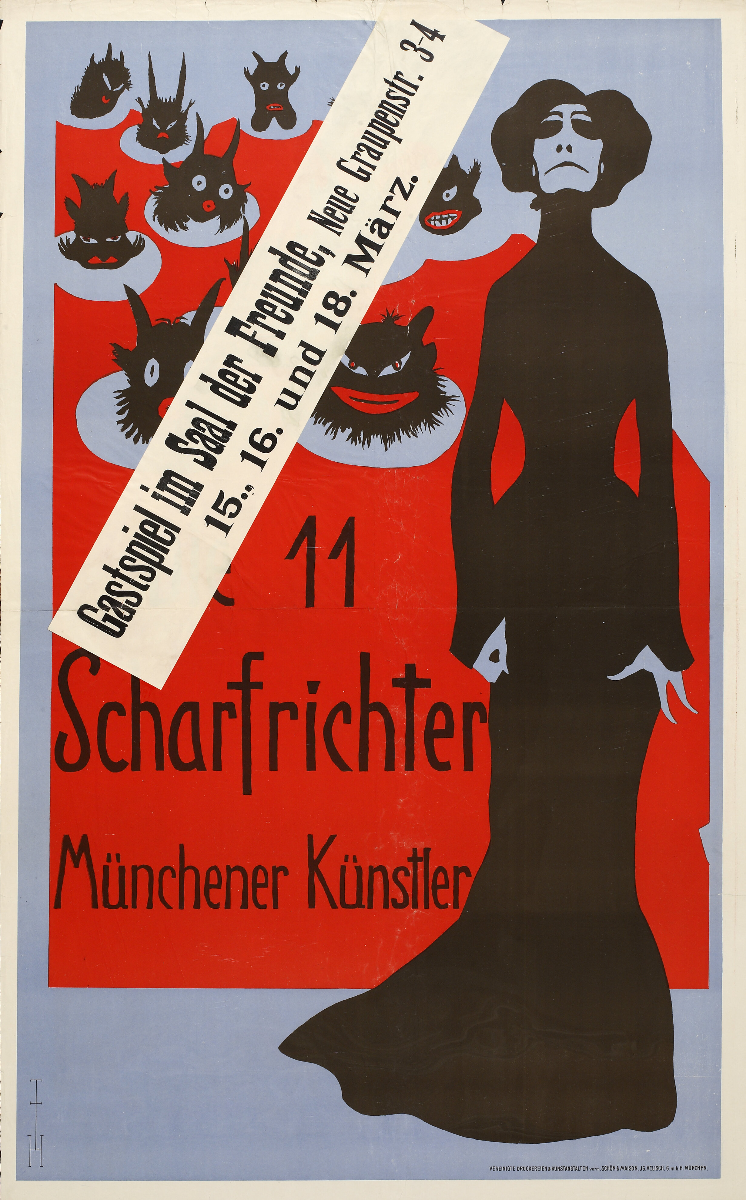 Details about   Secession 1906 Austria Vintage Poster Print Retro Style Art Nouveau Jugendstil 