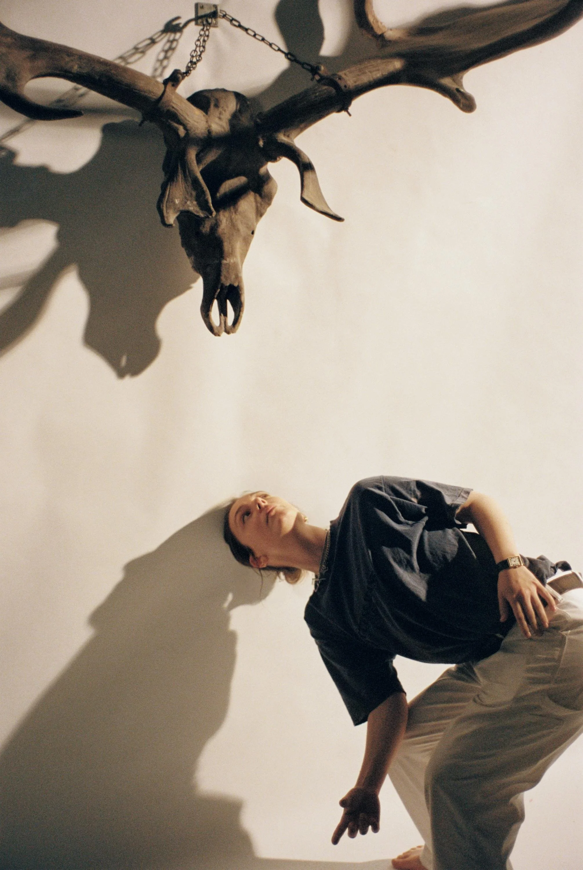 Molly Alexander A Pair of Irish of Elk Antlers