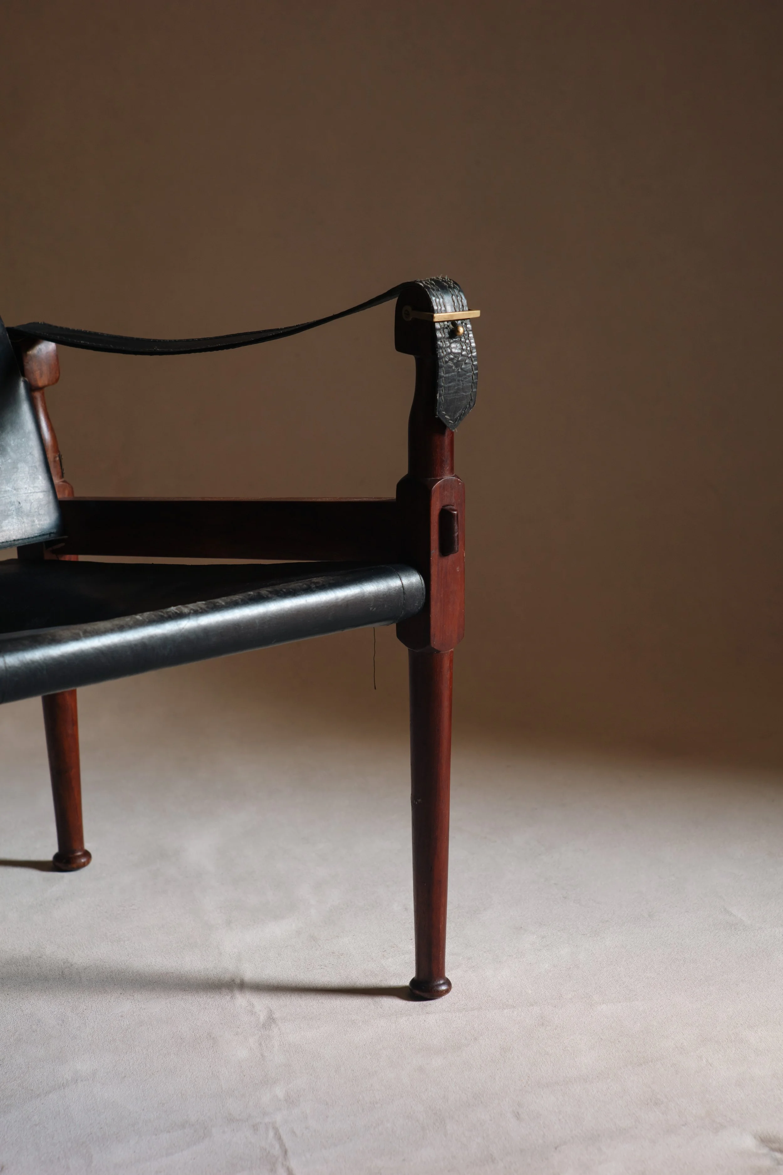Molly Alexander Seating A 20th Century Teak Campaign Safari Chair