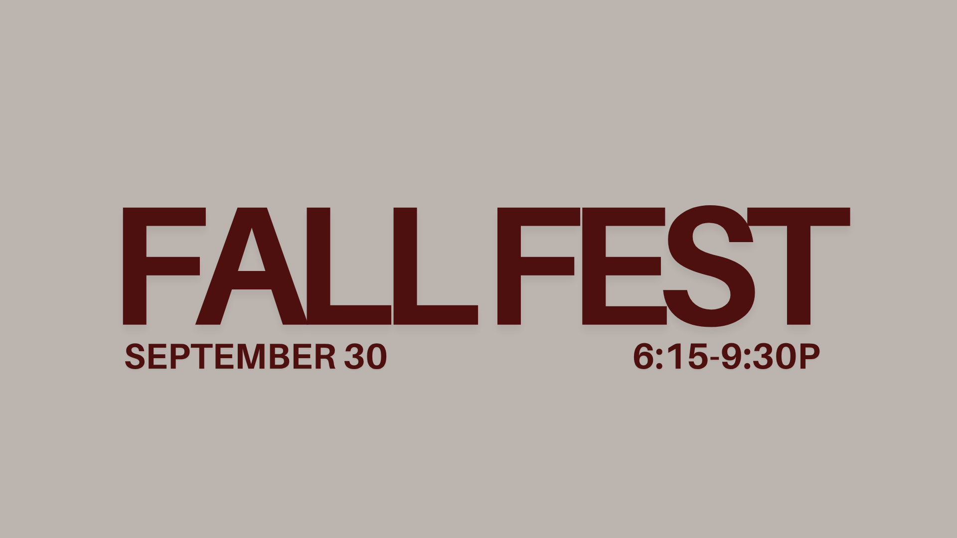 Fall Fest
