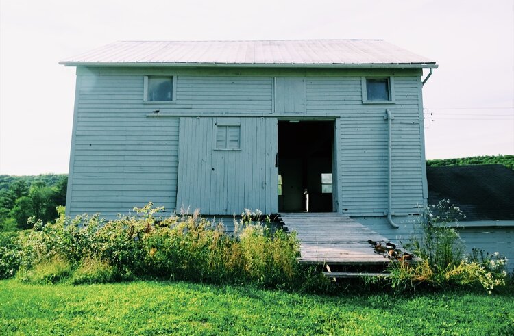The studio barn
