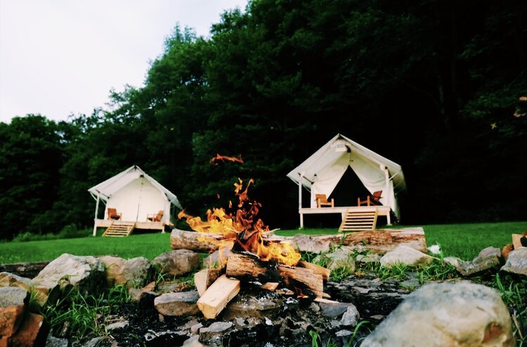 The tents