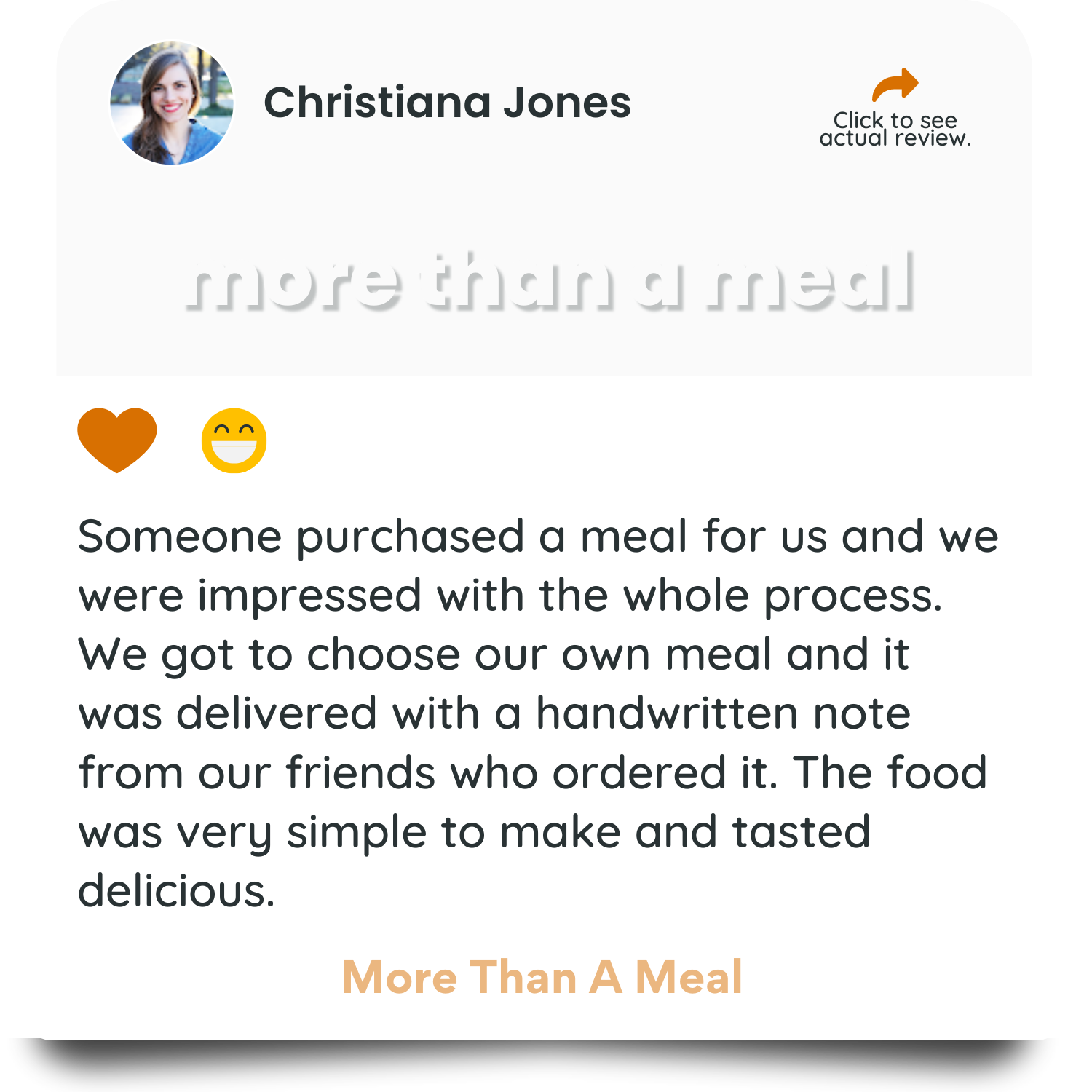 More Than A Meal Employee Appreciation Gifts No Address Required