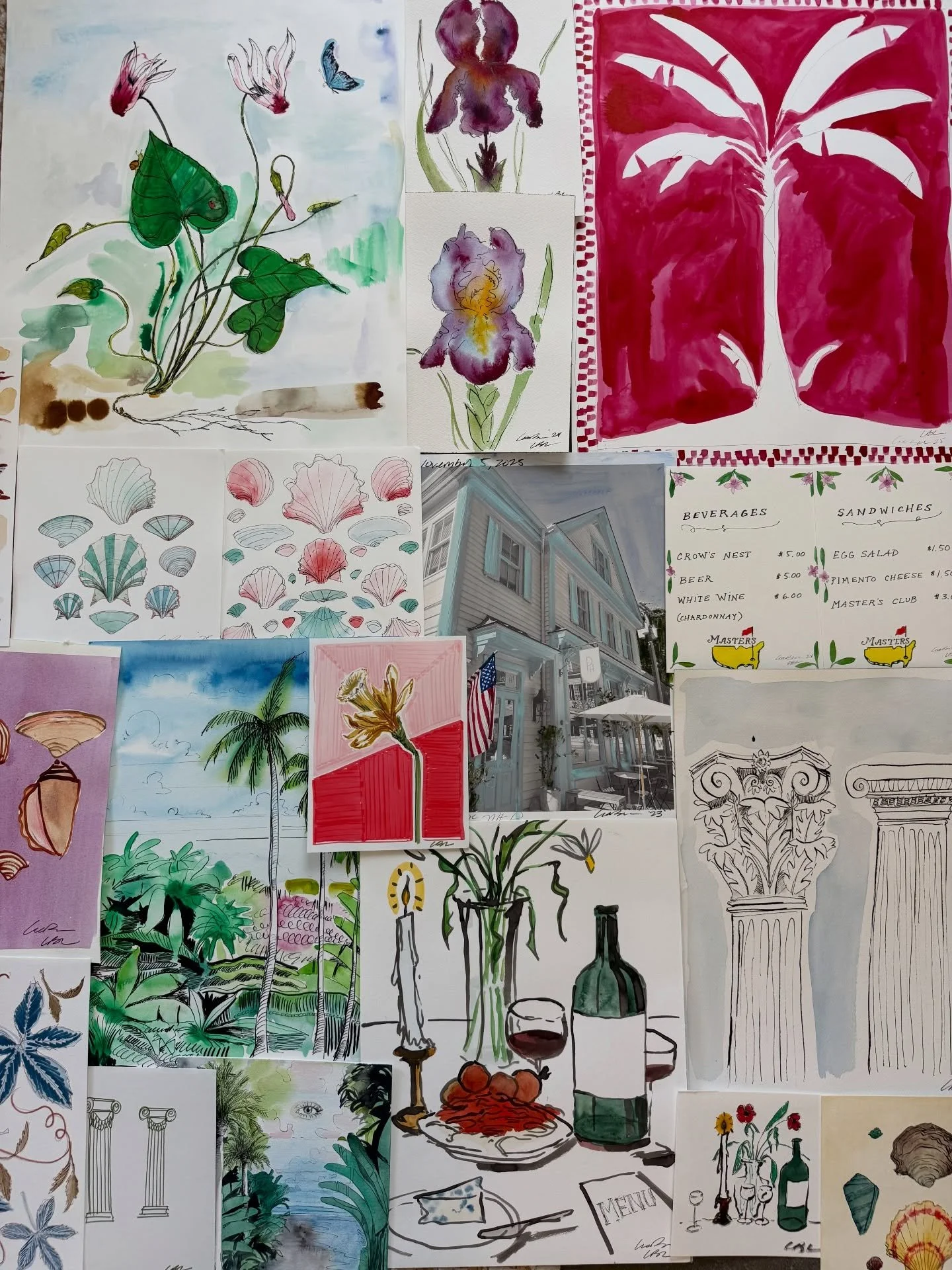 A small sampling of some of the pieces that will be in my Black Friday Sale, which will be in person at my studio here in Charleston. I made a highlight reel with all of the info about the same- you can set a reminder too. You will not want to miss t