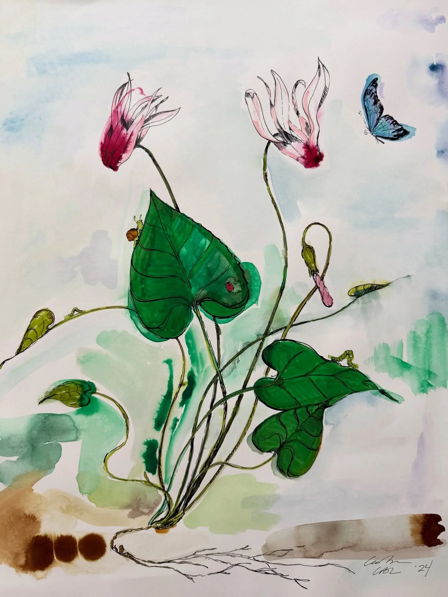 My entire website is 25% off for one more day!! All prints, wrapping paper, stationery, etc The paintings that I have posted here are majorly on sale (under the Cyber Sale tab on my site), plus you will also get an additional 25% off at check out! Th