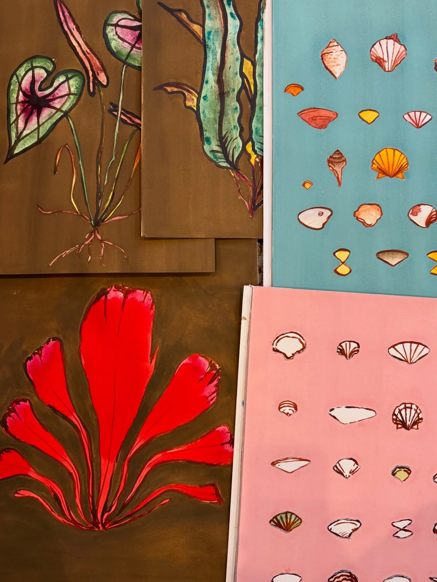 It&rsquo;s summer somewhere ❄️ Some progress shots of some new things cookin.