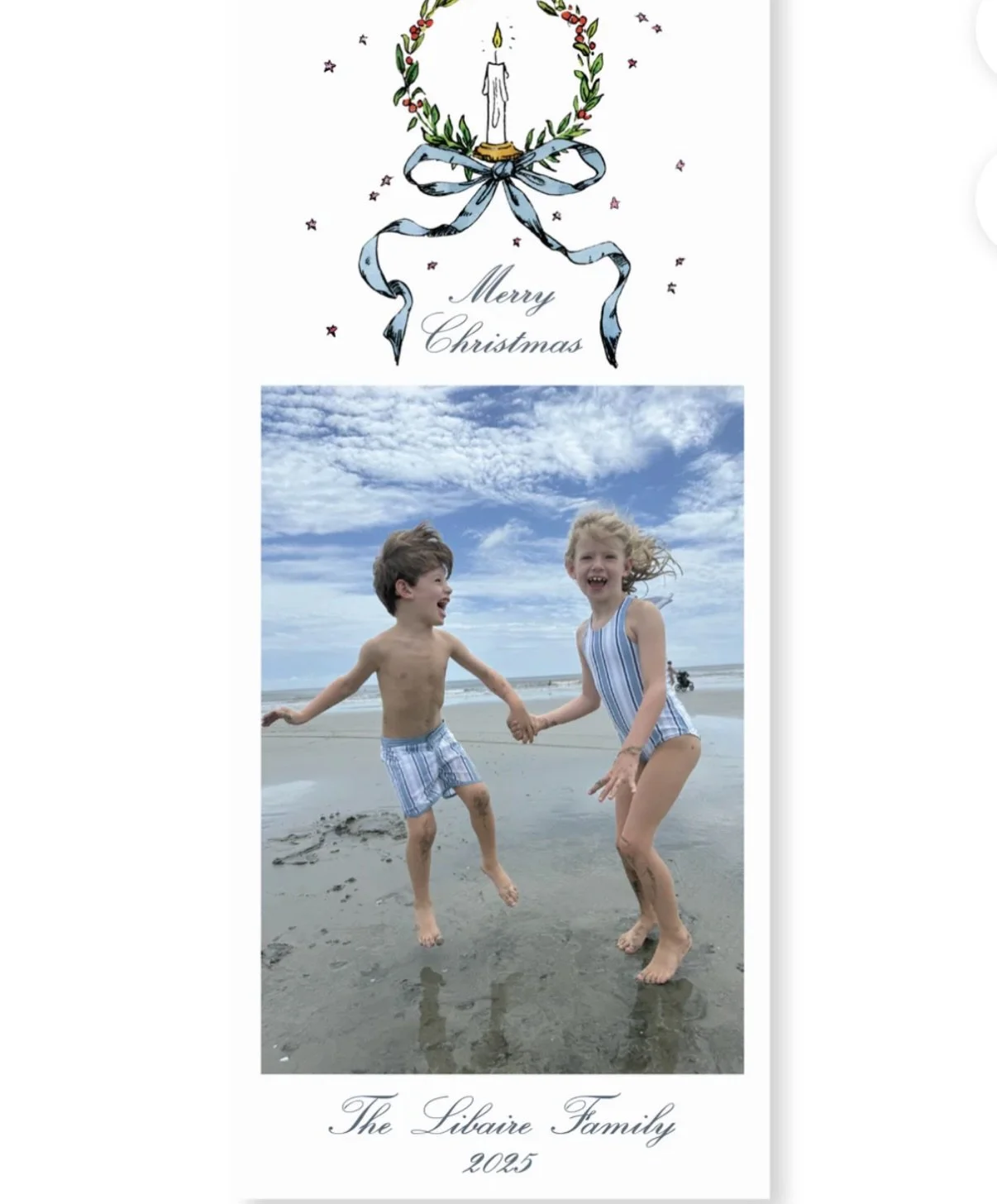 Our holiday card this year comes in digital form only. I didn&rsquo;t get my act together to have addresses collected and cards printed&hellip; I&rsquo;m basically on an every other year schedule at this point so it works. However, I designed a small