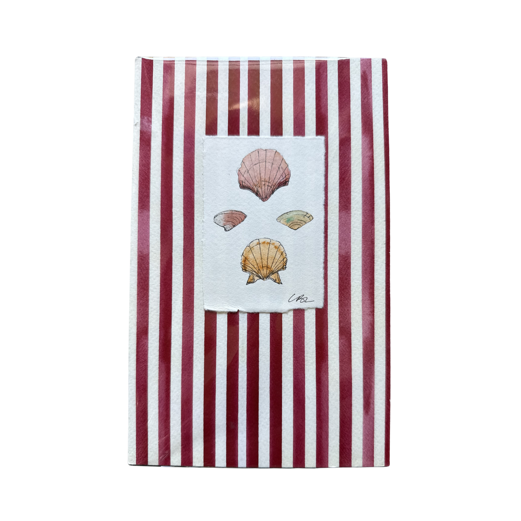 Pomegranate Seed Stripe Mini