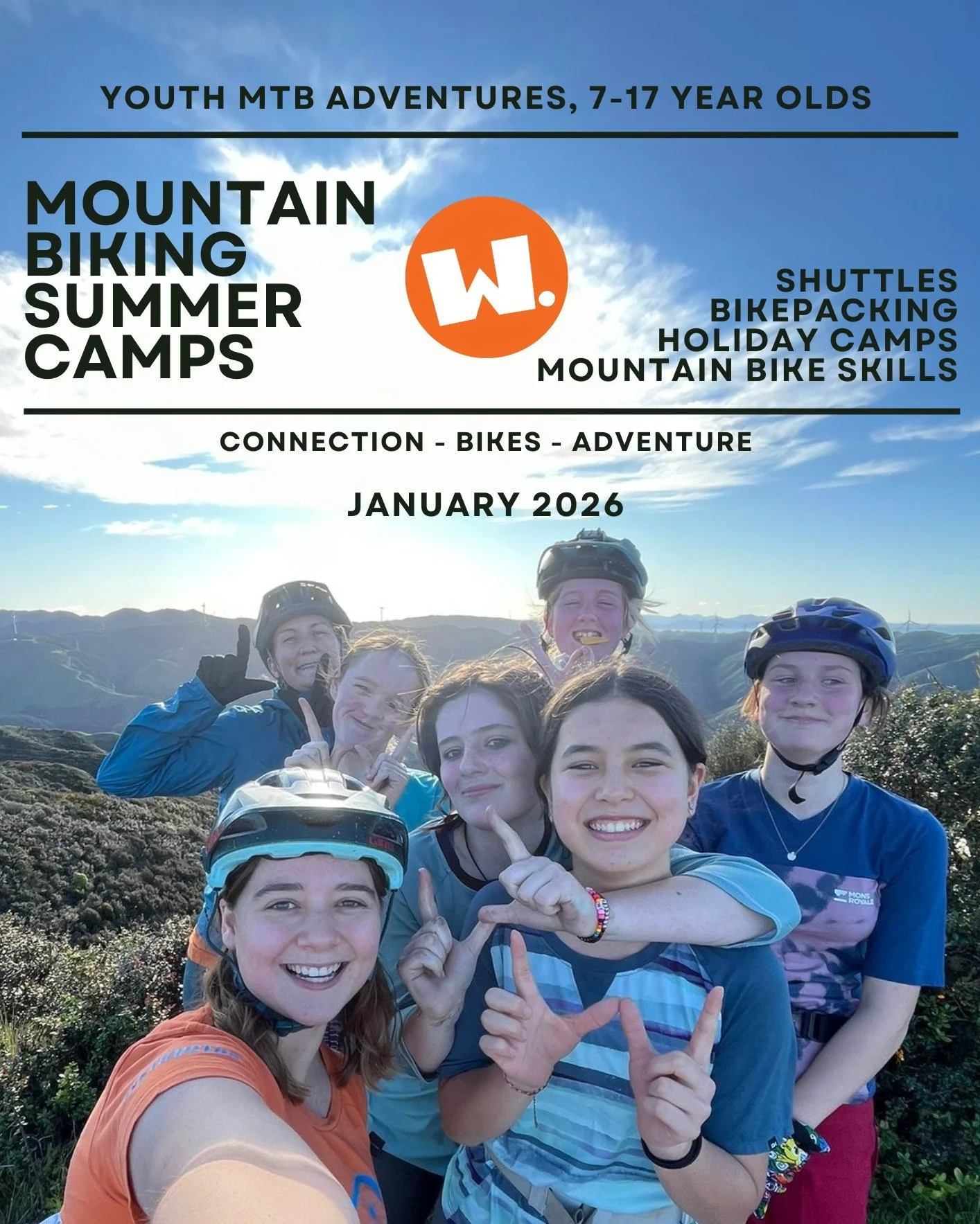 Get your holidays sorted with WORD summer camps. Day camps, overnight camps, bike packing and shuttles. The best way to have adventures this summer. Hit the links in bio to find out more

#wordwhānau #adventure #Connection #Friends #mountainbiking #b
